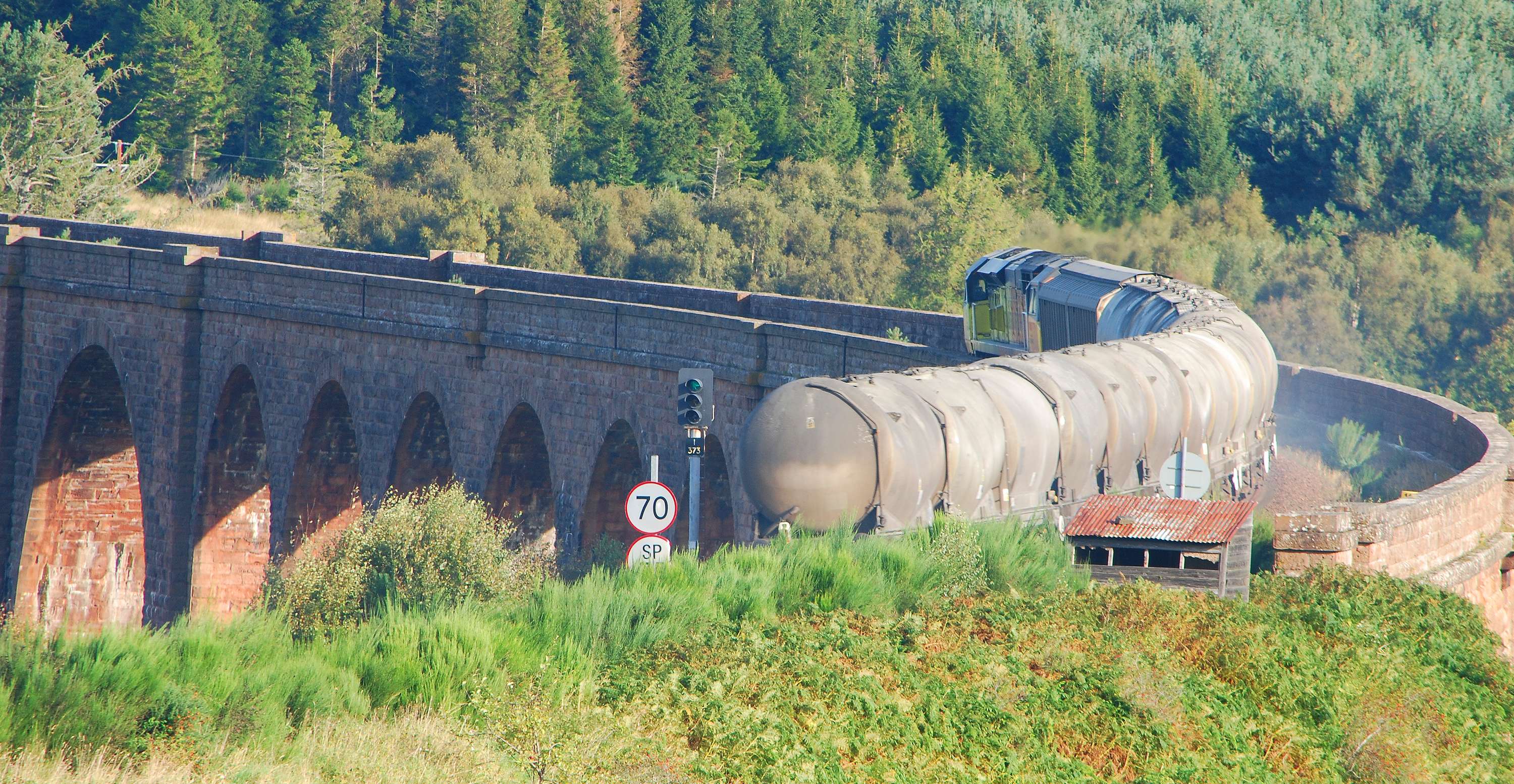 Rail freight images for Network Rail by Simon Gibbons