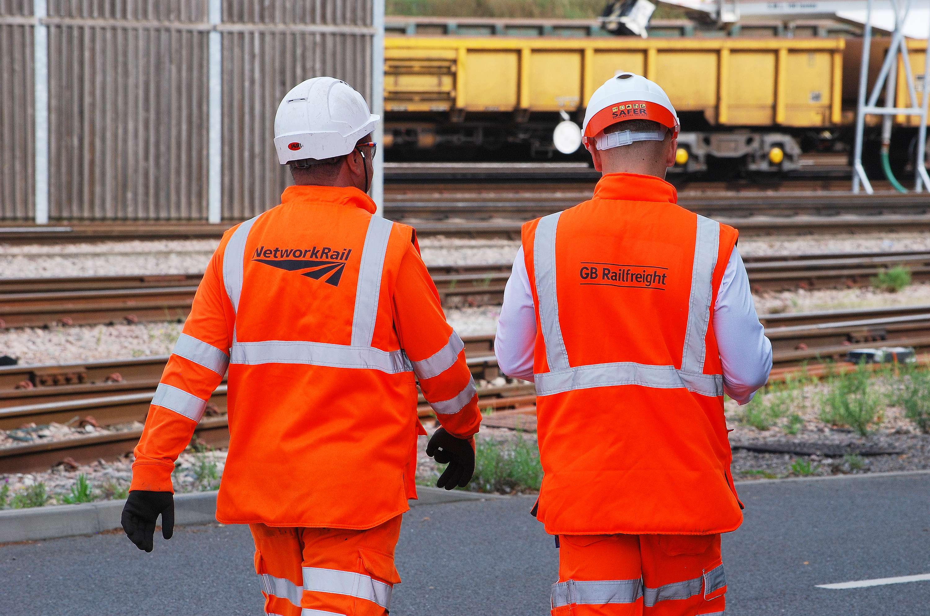 Rail freight images for Network Rail by Simon Gibbons