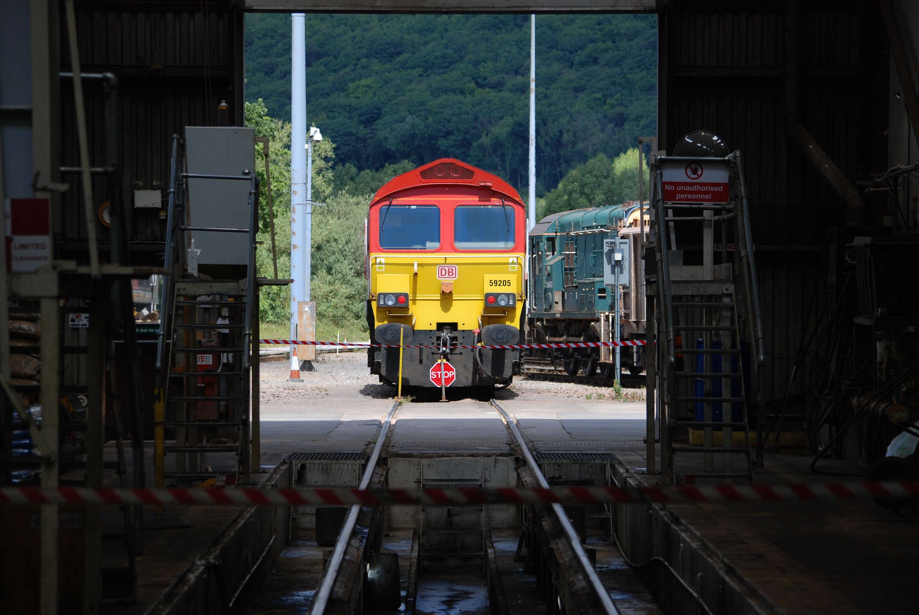 Rail freight images for Network Rail by Simon Gibbons