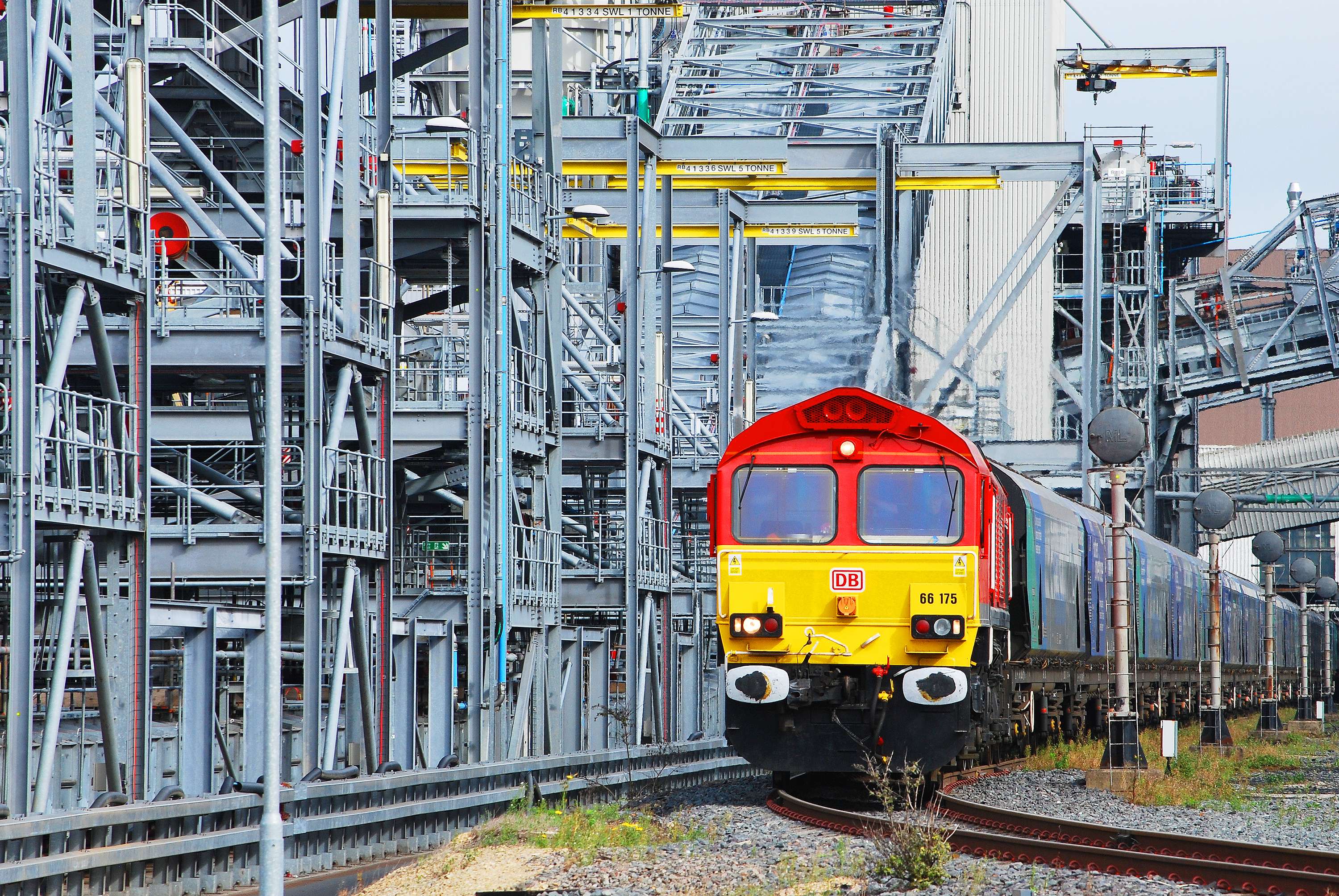 Rail freight images for Network Rail by Simon Gibbons
