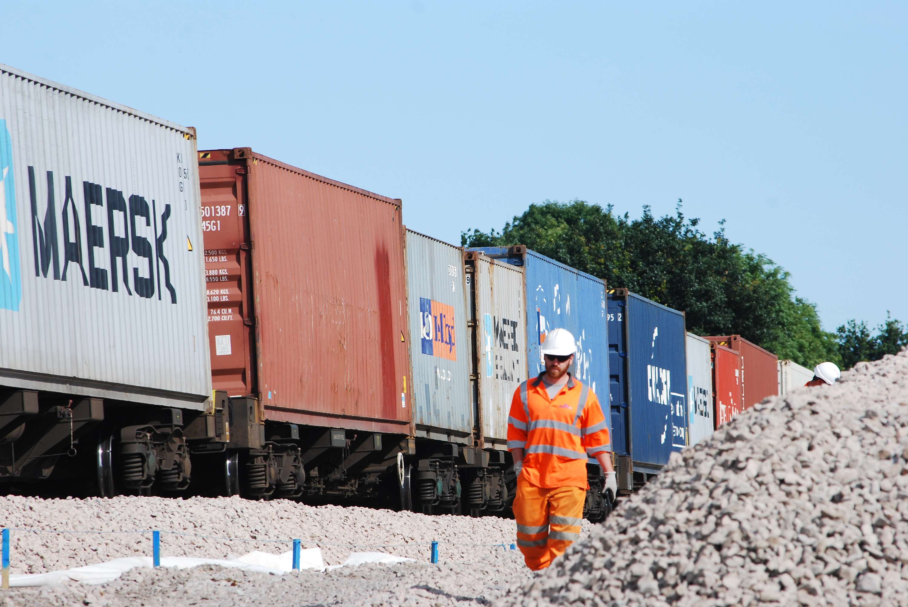 Rail freight images for Network Rail by Simon Gibbons