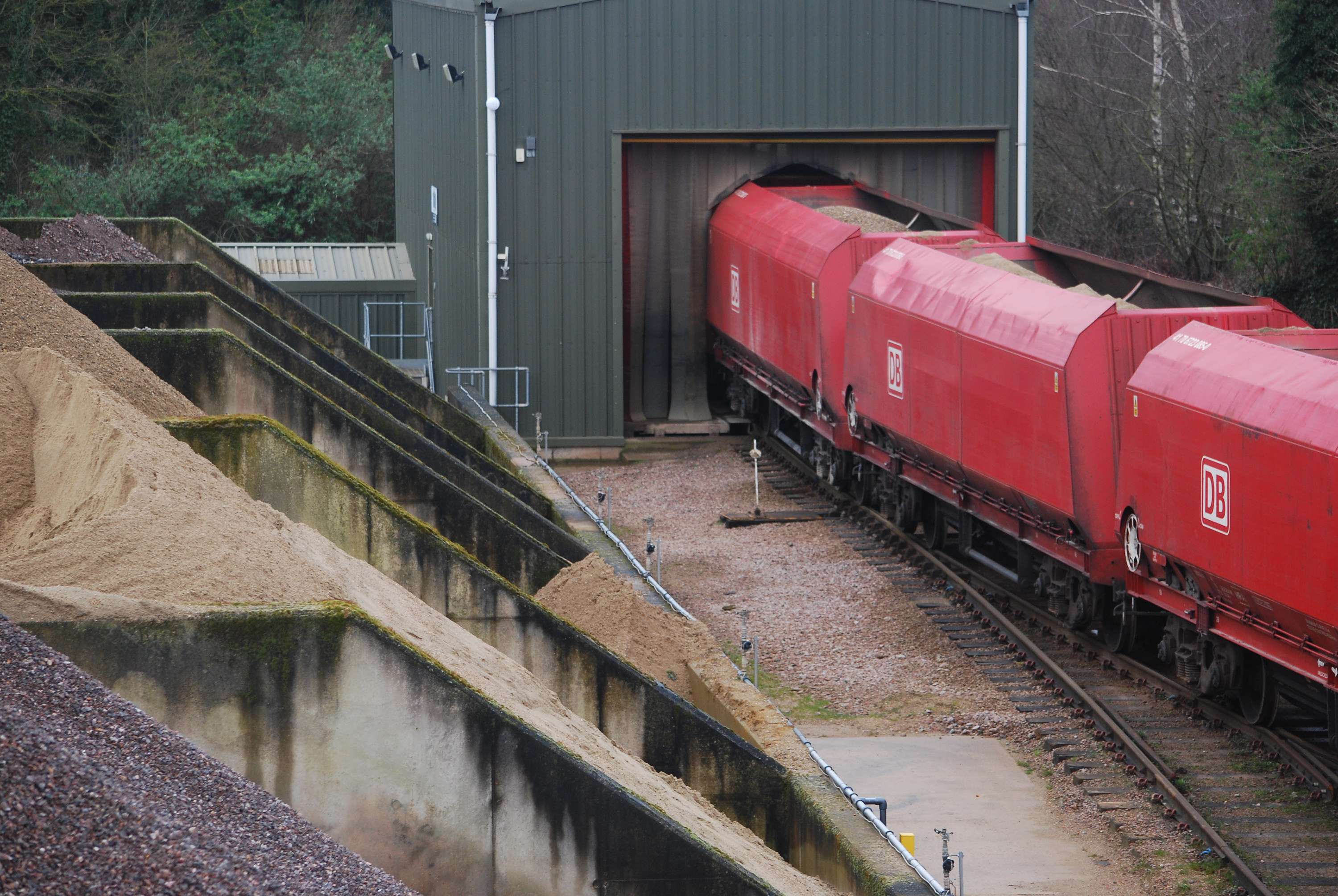 Rail freight images for Network Rail by Simon Gibbons