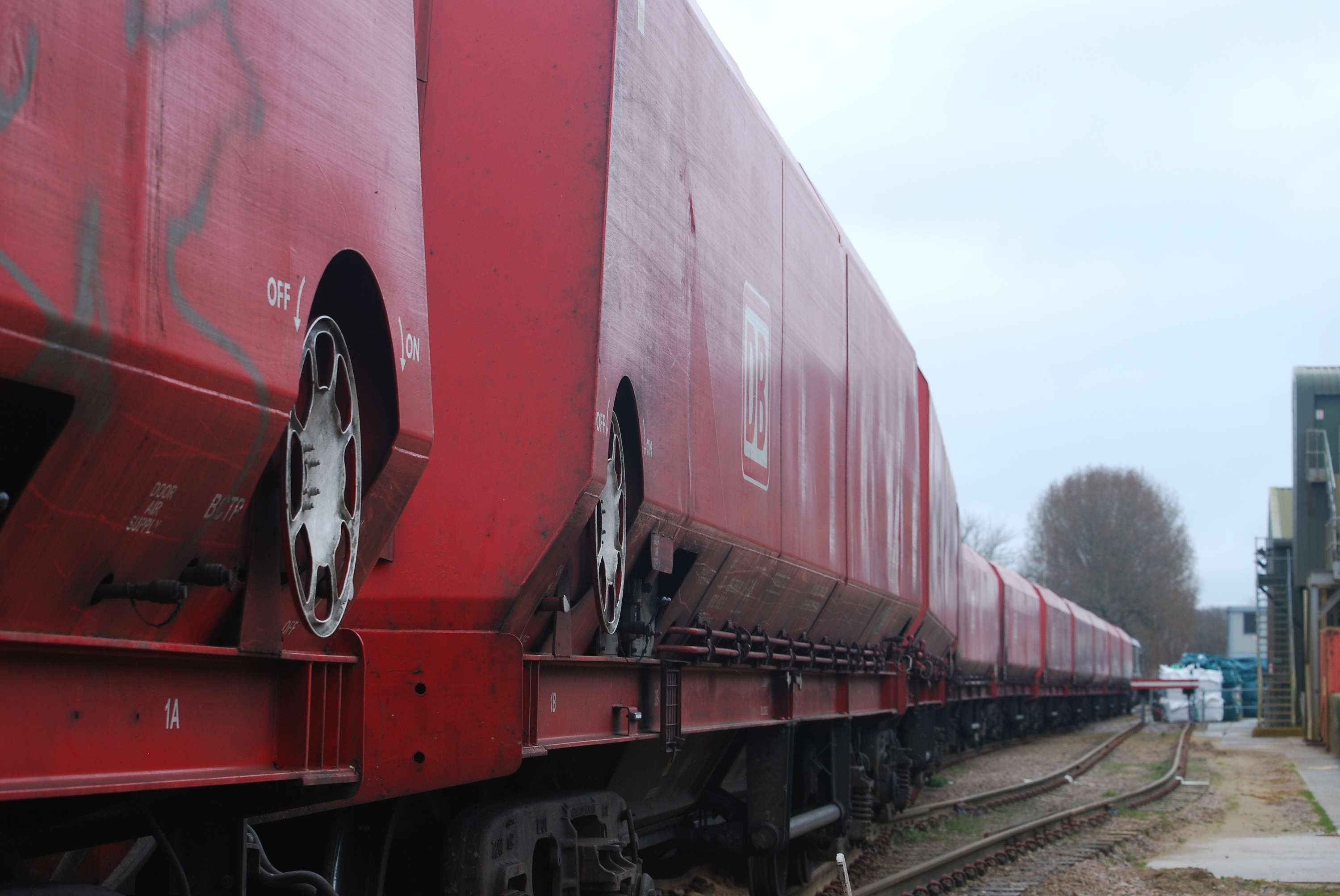 Rail freight images for Network Rail by Simon Gibbons