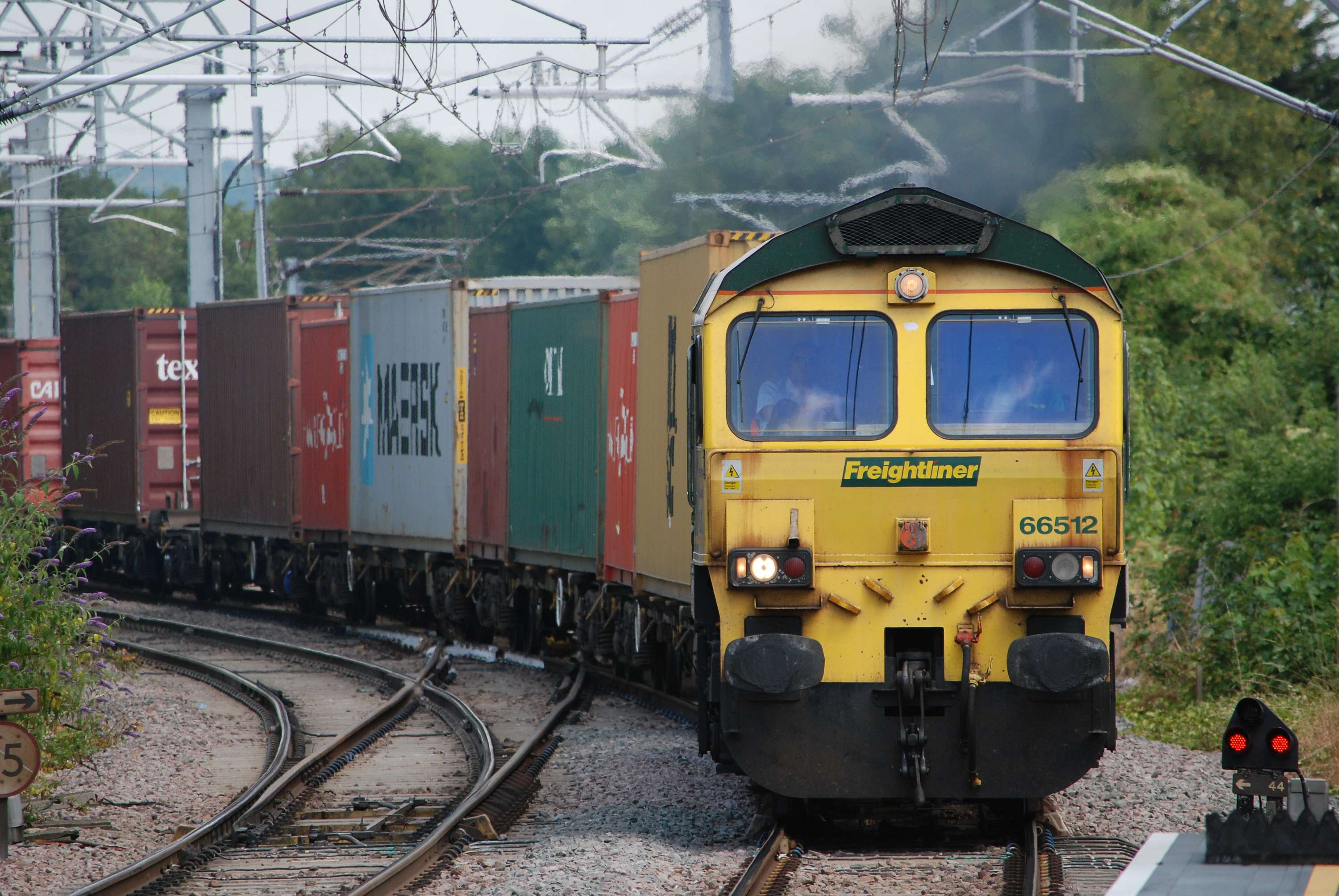 Rail freight images for Network Rail by Simon Gibbons