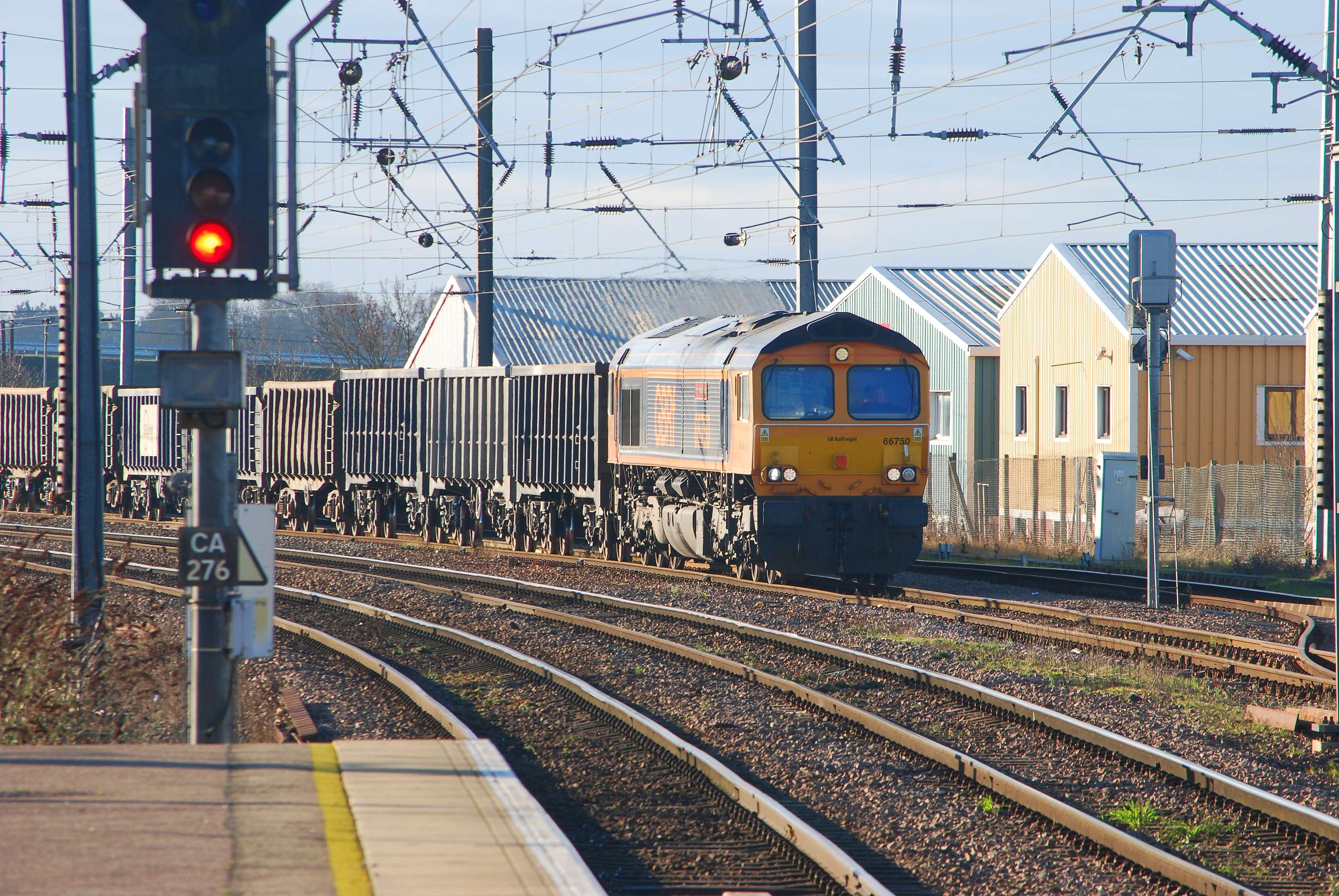 Rail freight images for Network Rail by Simon Gibbons