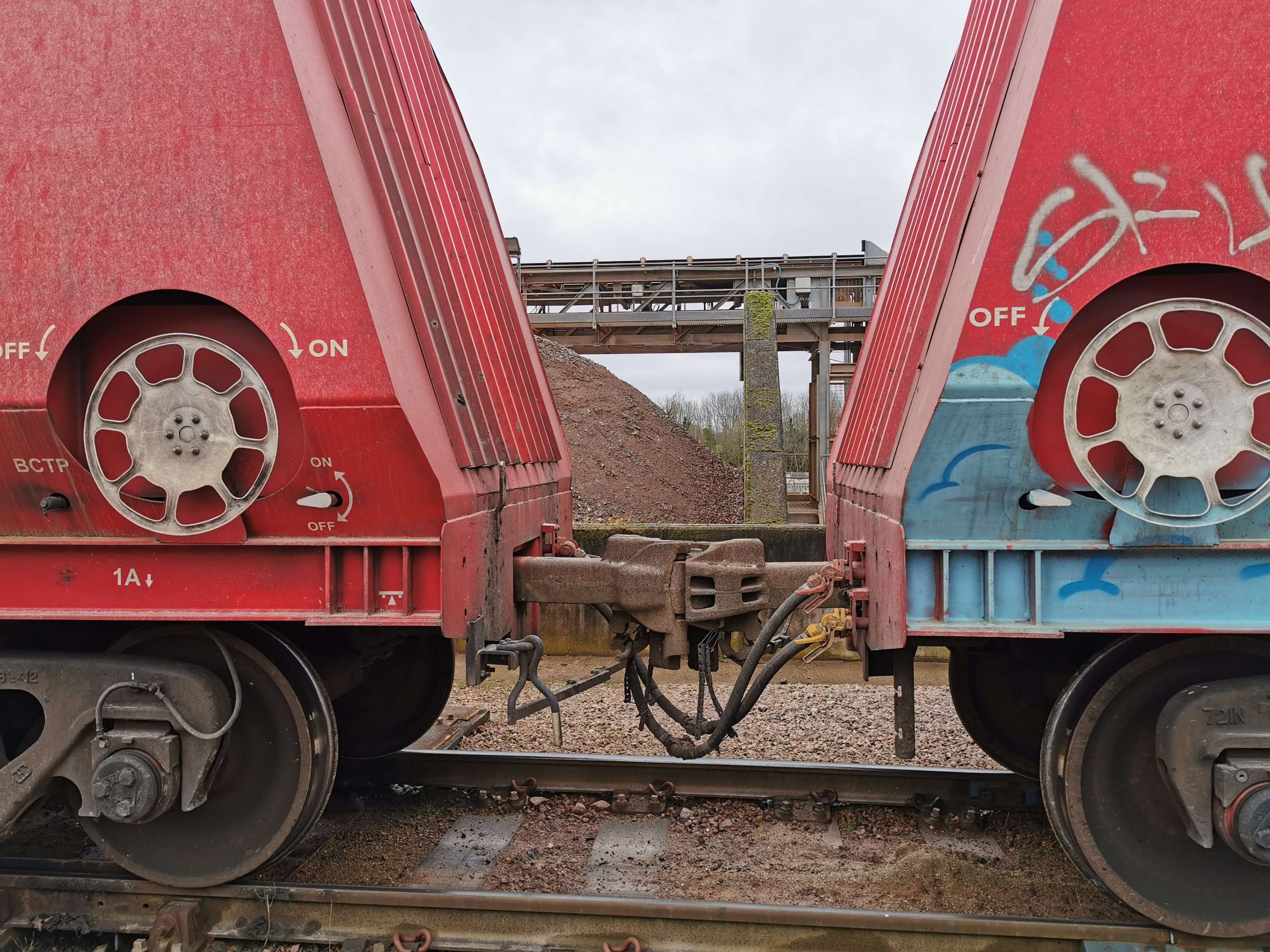 Rail freight images for Network Rail by Simon Gibbons