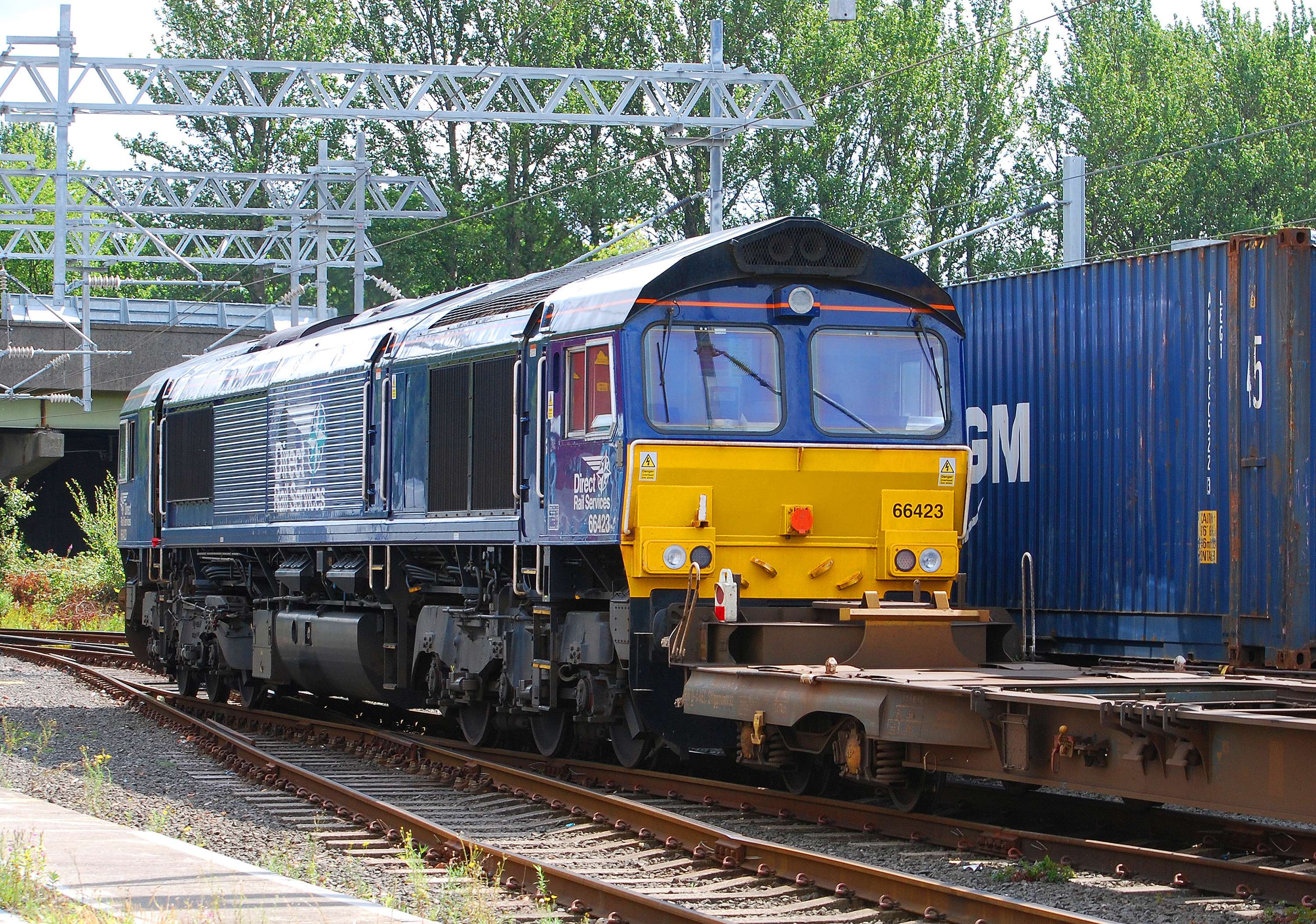Rail freight images for Network Rail by Simon Gibbons