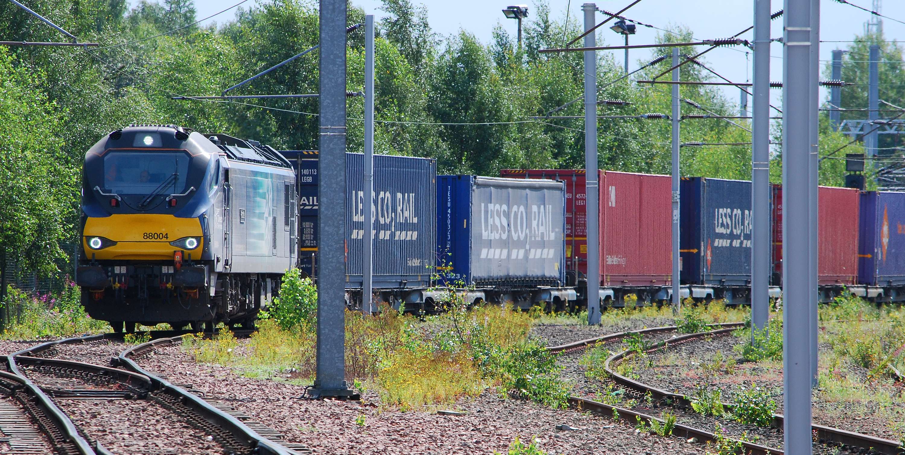 Rail freight images for Network Rail by Simon Gibbons