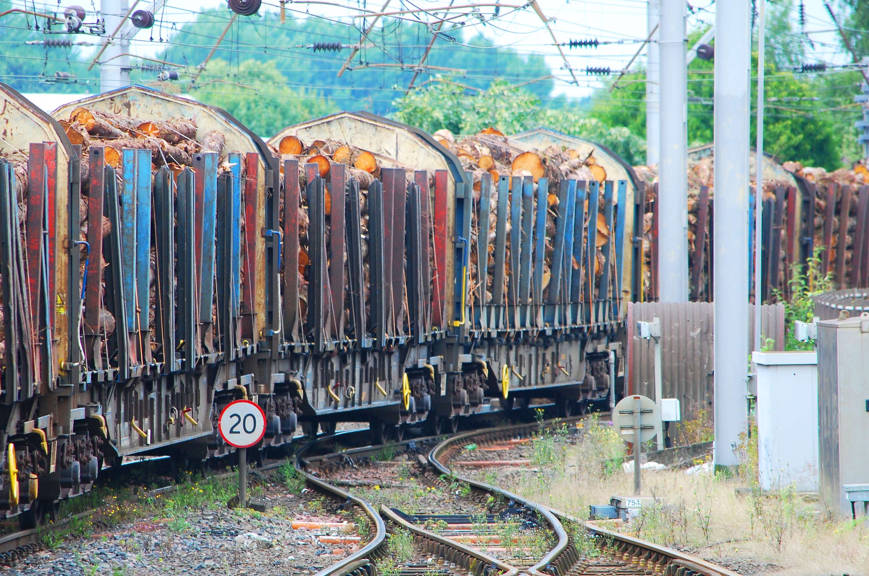Rail freight images for Network Rail by Simon Gibbons