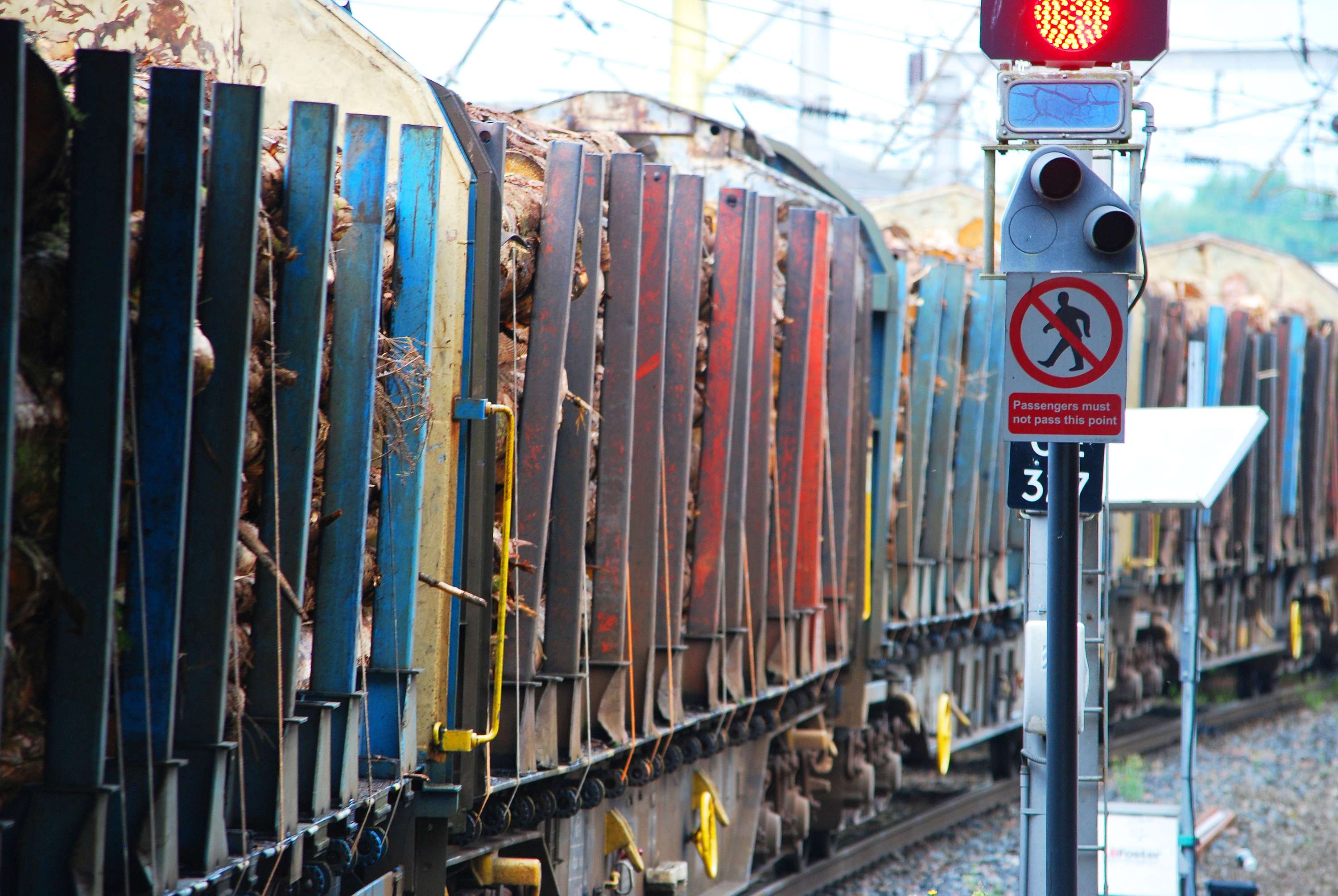 Rail freight images for Network Rail by Simon Gibbons