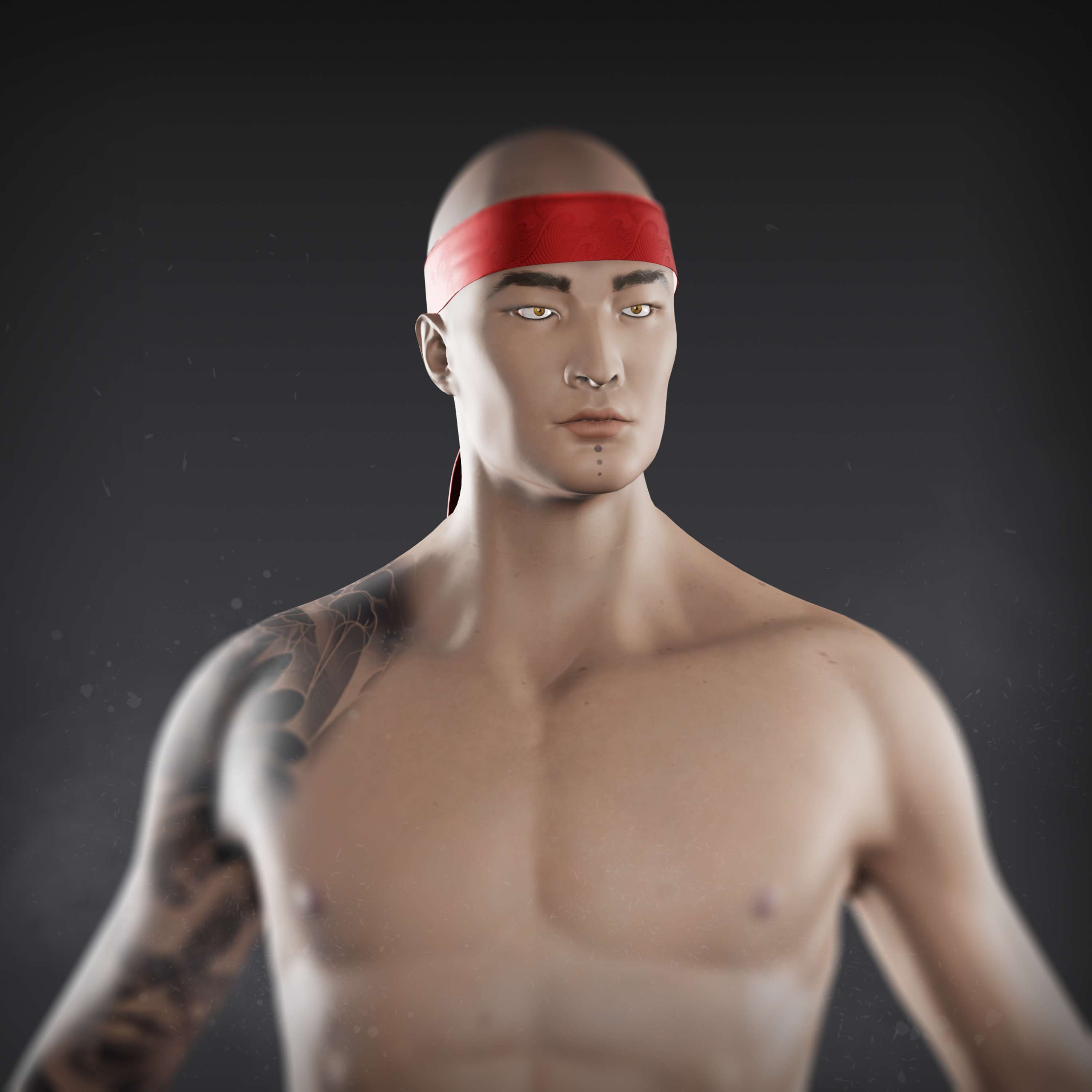 Fighter | Game-Ready Model by Elise Gordon