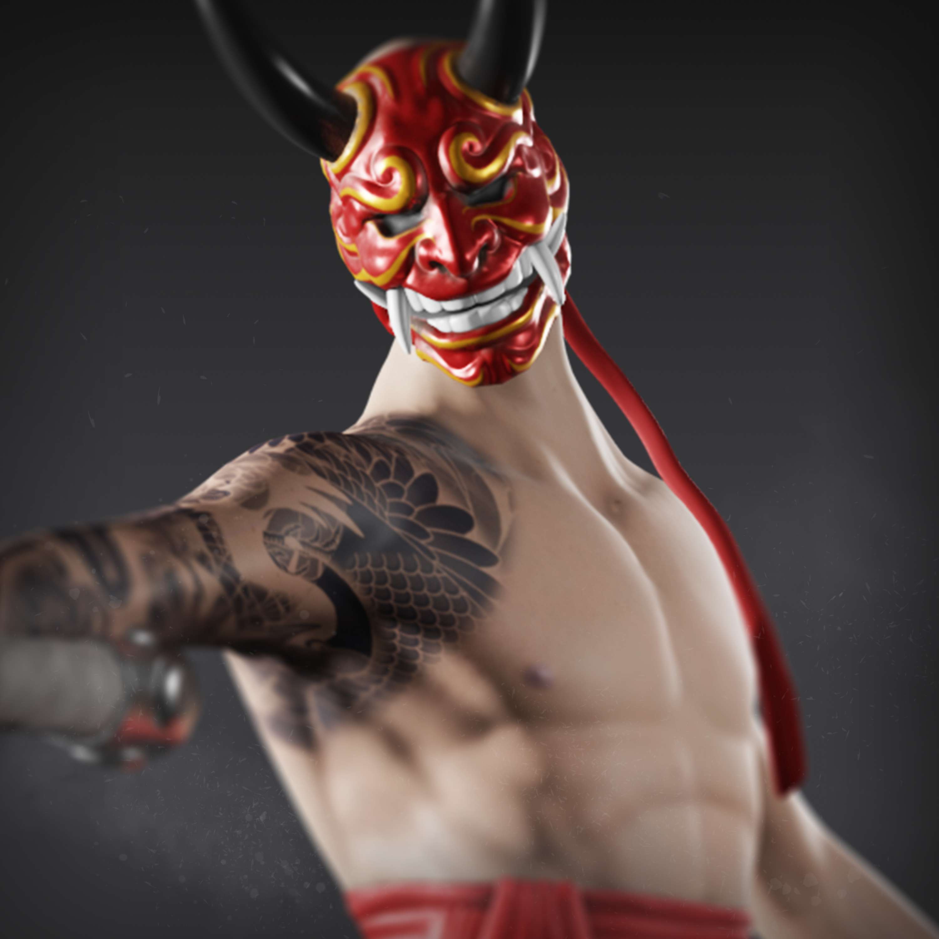 Fighter | Game-Ready Model by Elise Gordon