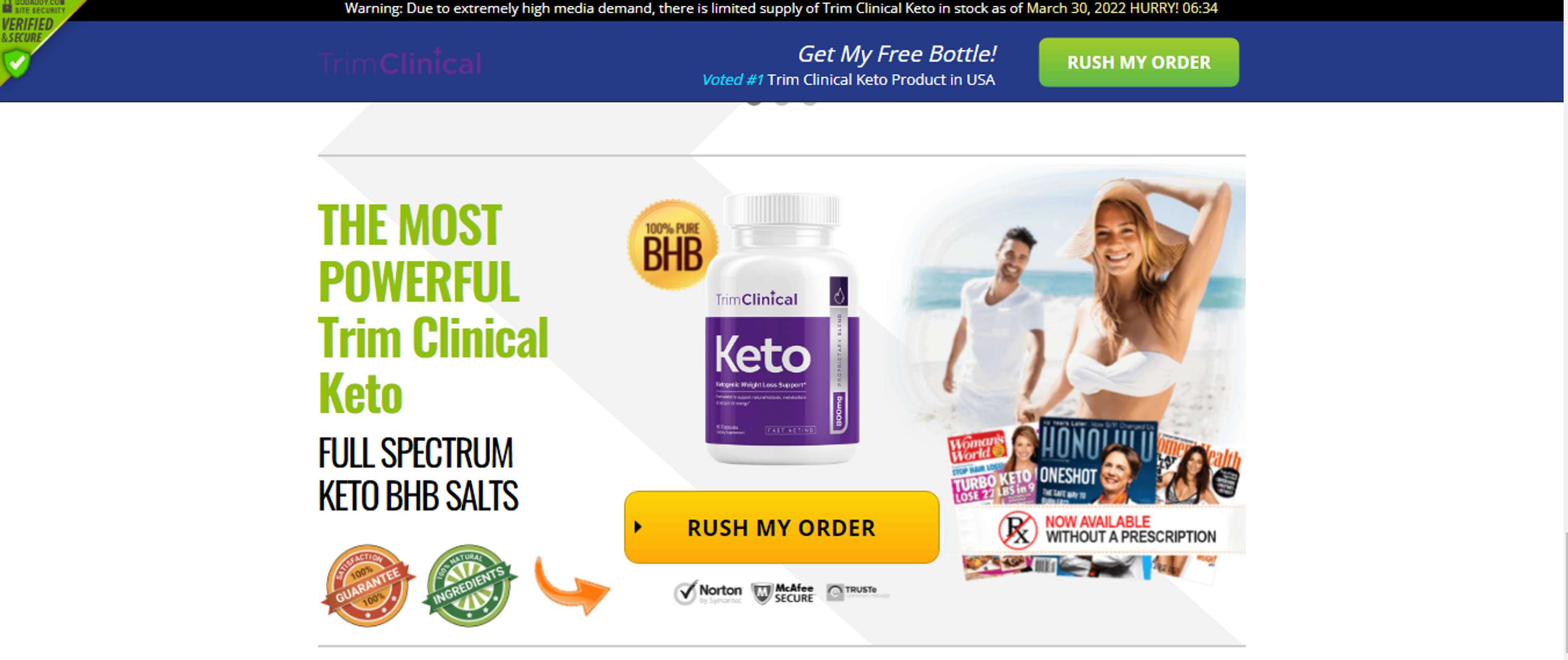 Trim Clinical Keto Reviews: An Effective Weight Loss Supplement Online? by Trim Clinical Keto