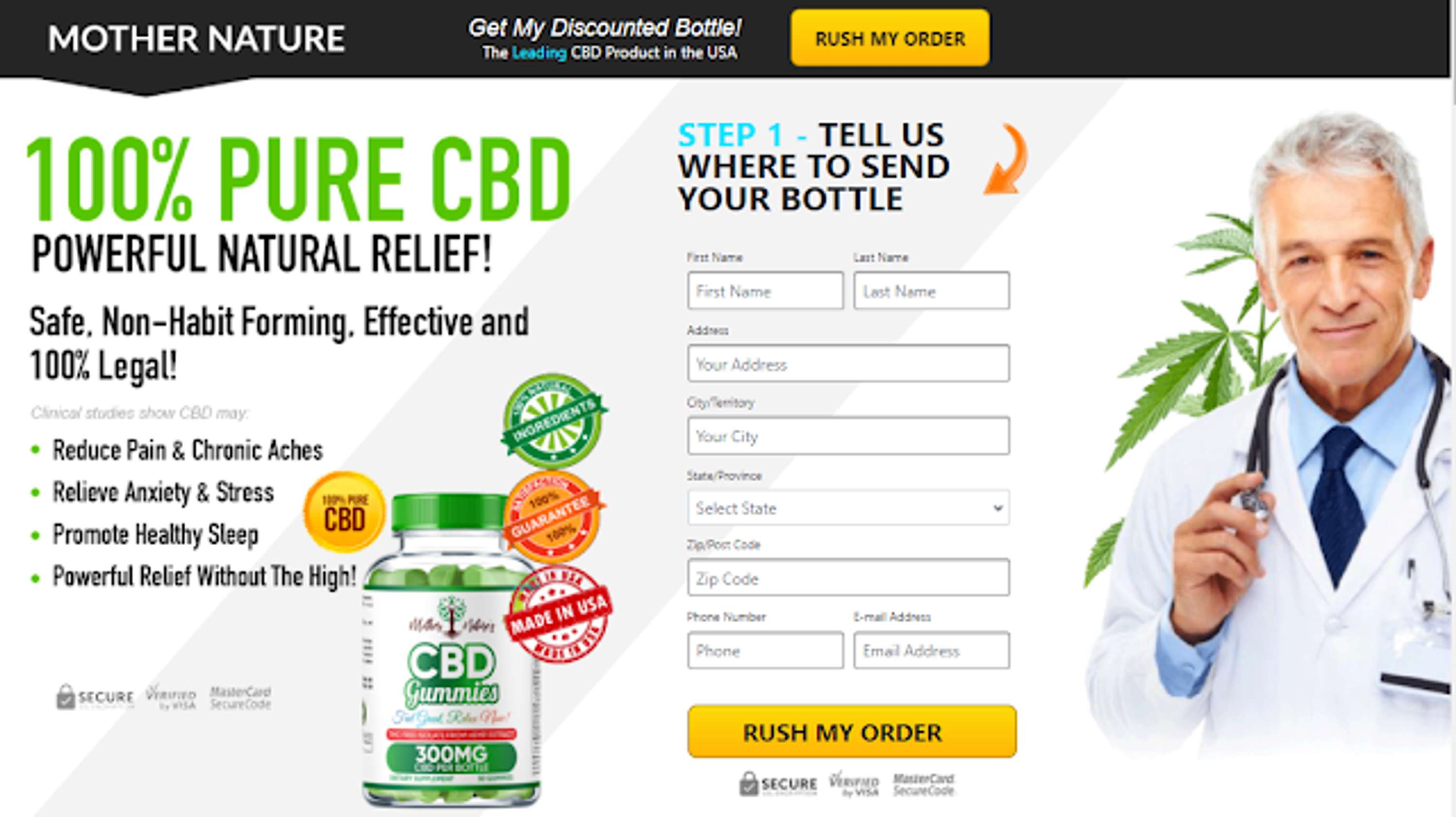Mother Nature's CBD Gummies Reviews: Feel Great, Relax Now by Stemafil Stemafil