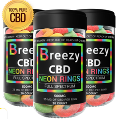 Breezy CBD Neon Rings Reviews