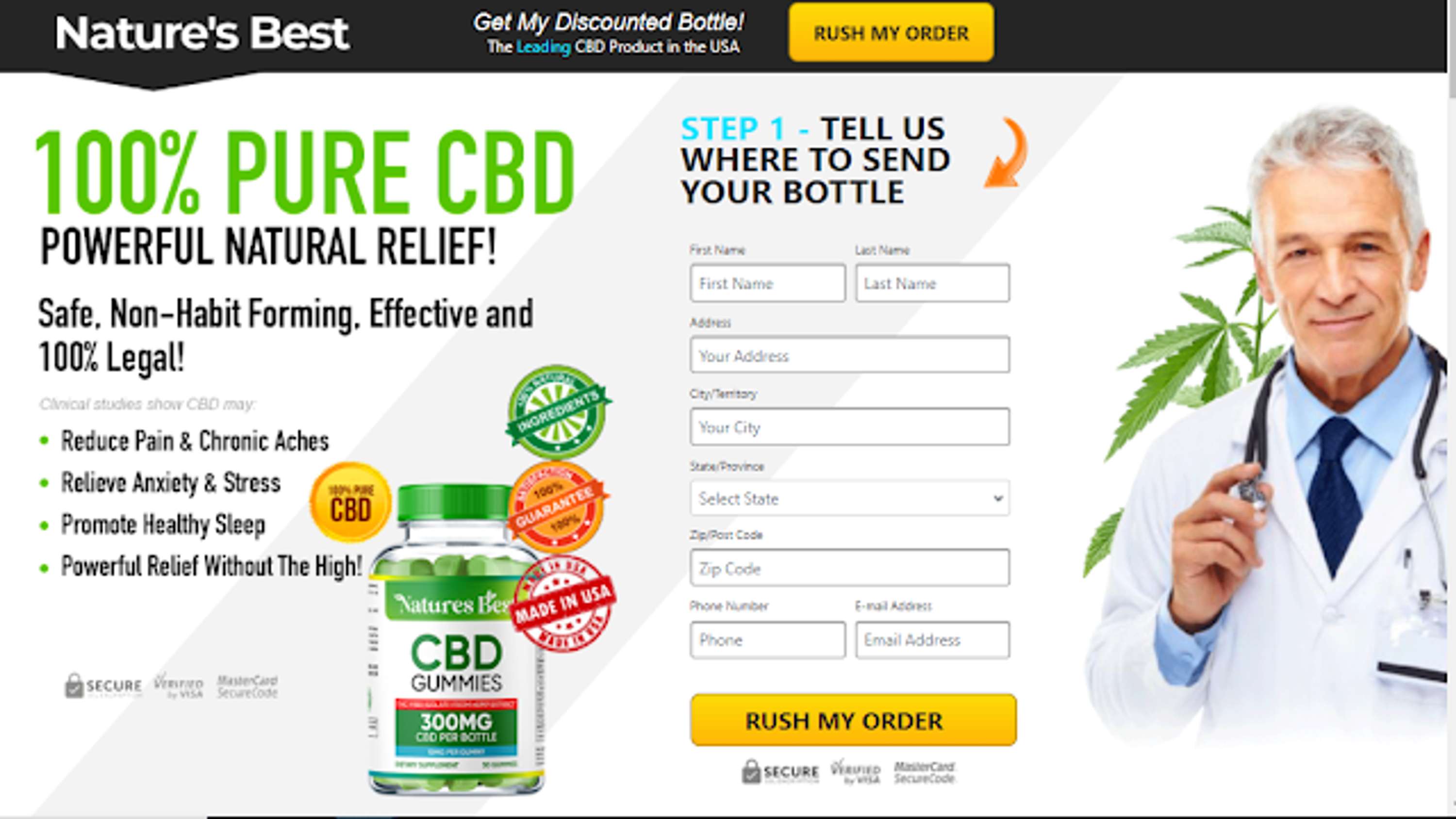 Nature's Best CBD Gummies 300mg:- Reviews 2022, Ingredients & Price by Stemafil Stemafil
