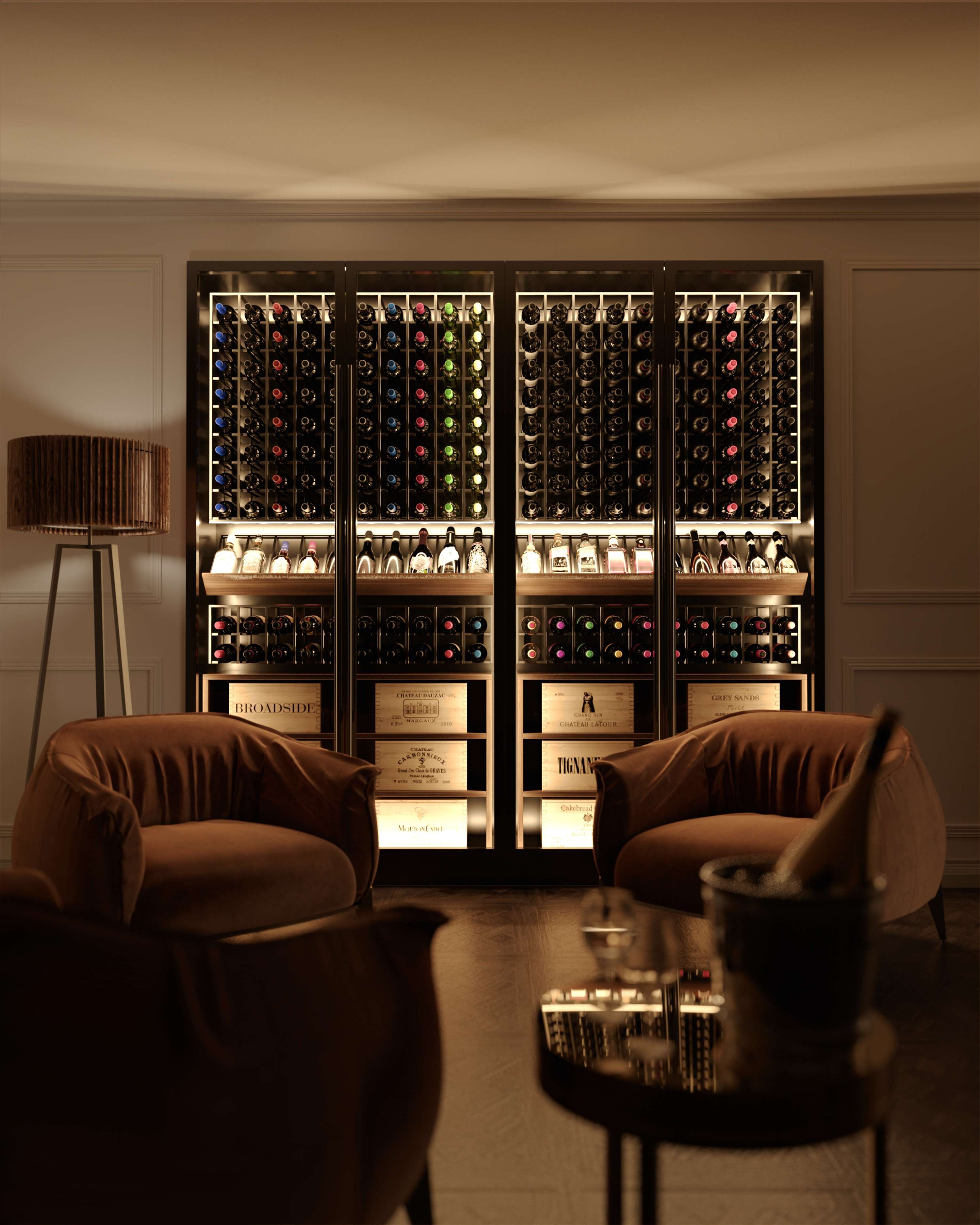 Wine Room Visualisation by Paulina Brosz