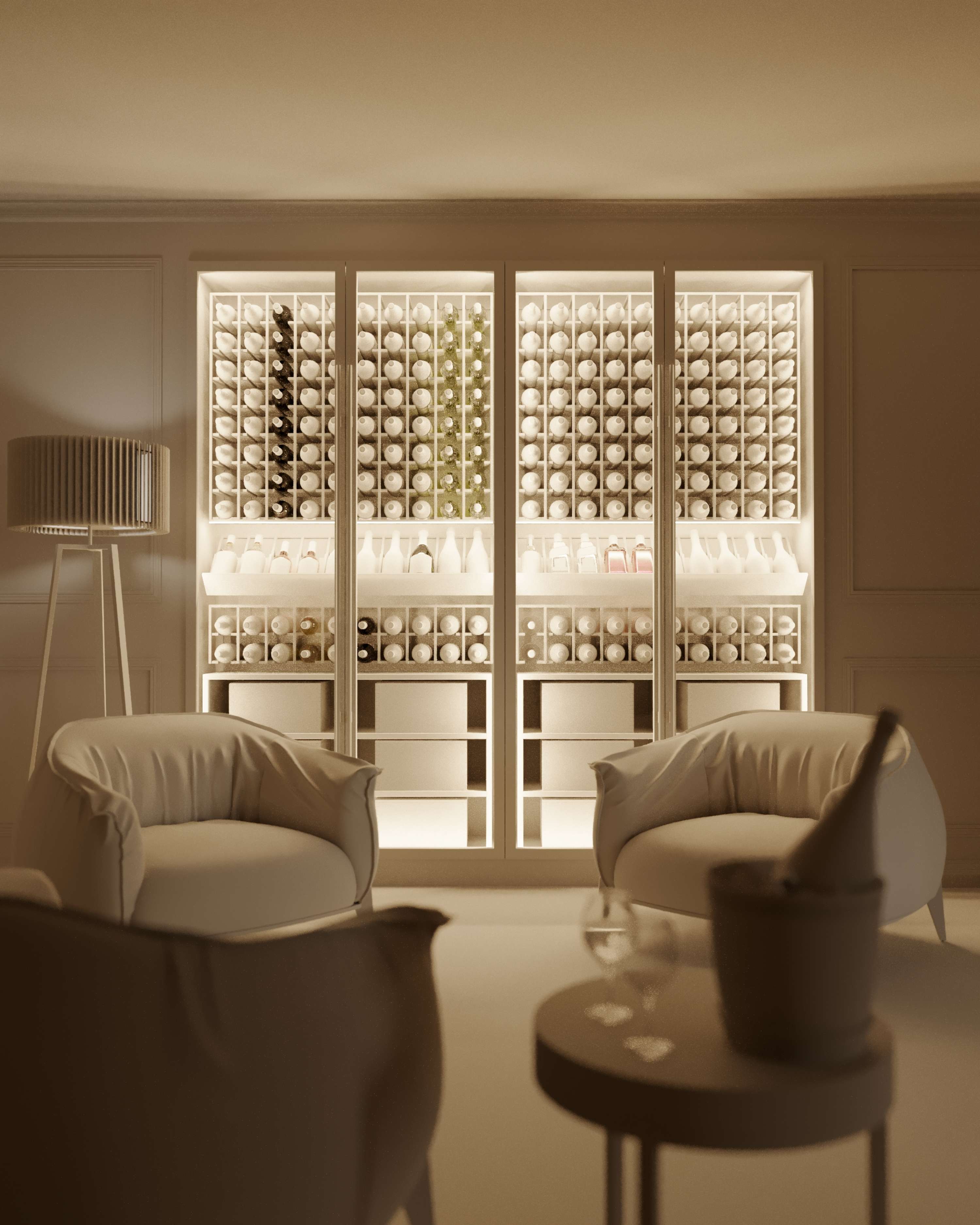 Wine Room Visualisation by Paulina Brosz