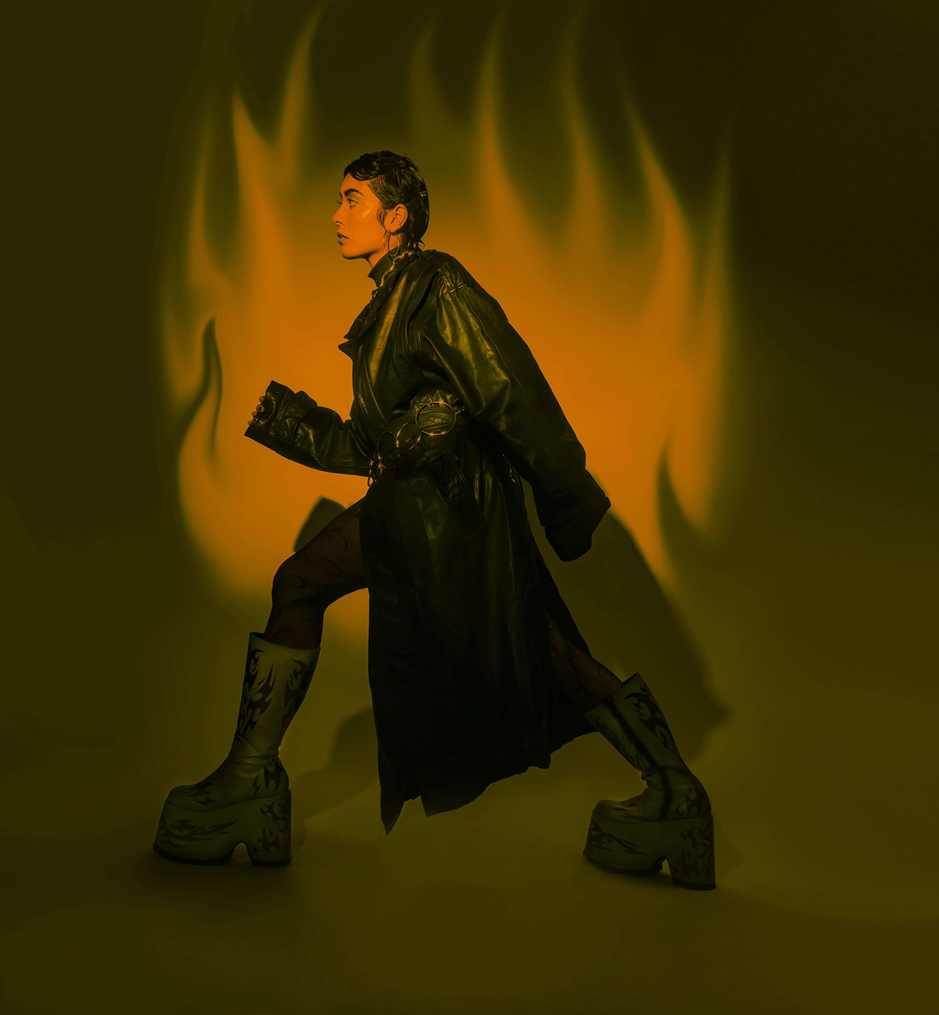 Burning of The System by Maria Galea Galea