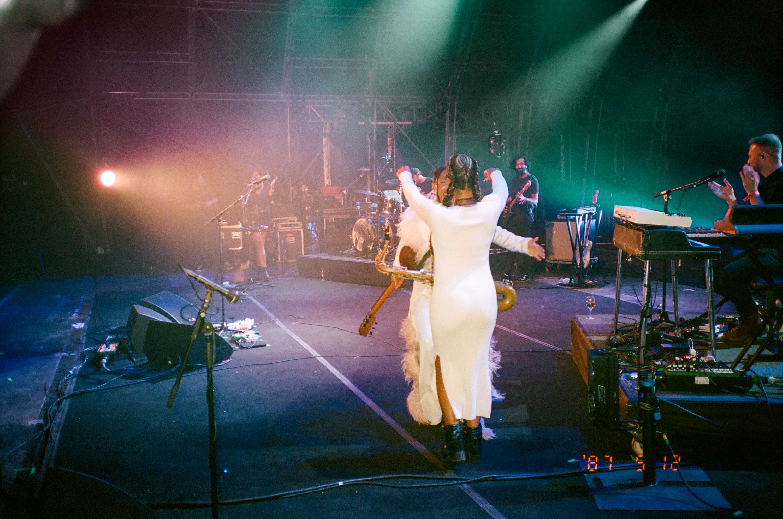 Backstage at Cross The Tracks by Lou Jasmine