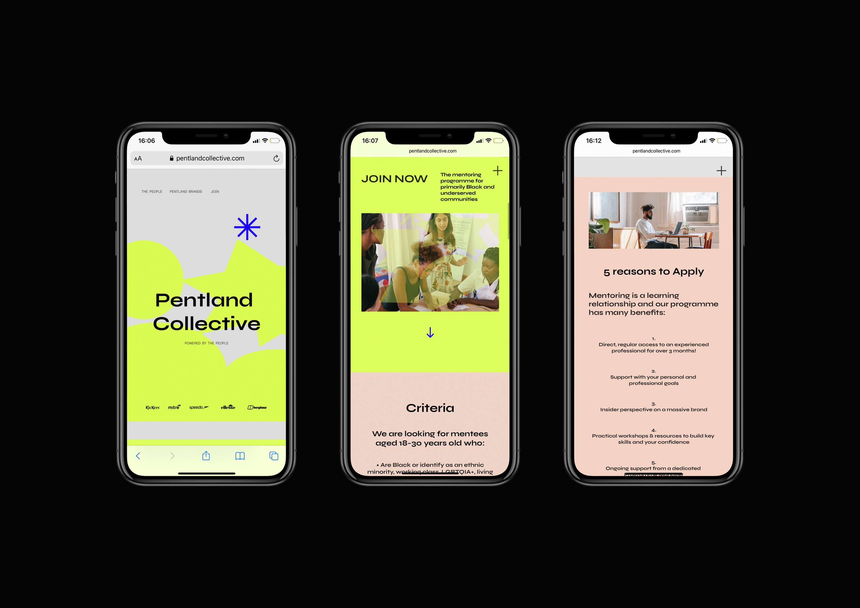 Pentland Collective: A Mentoring Programme for primarily Black and underserved communities. by Miki Lowe