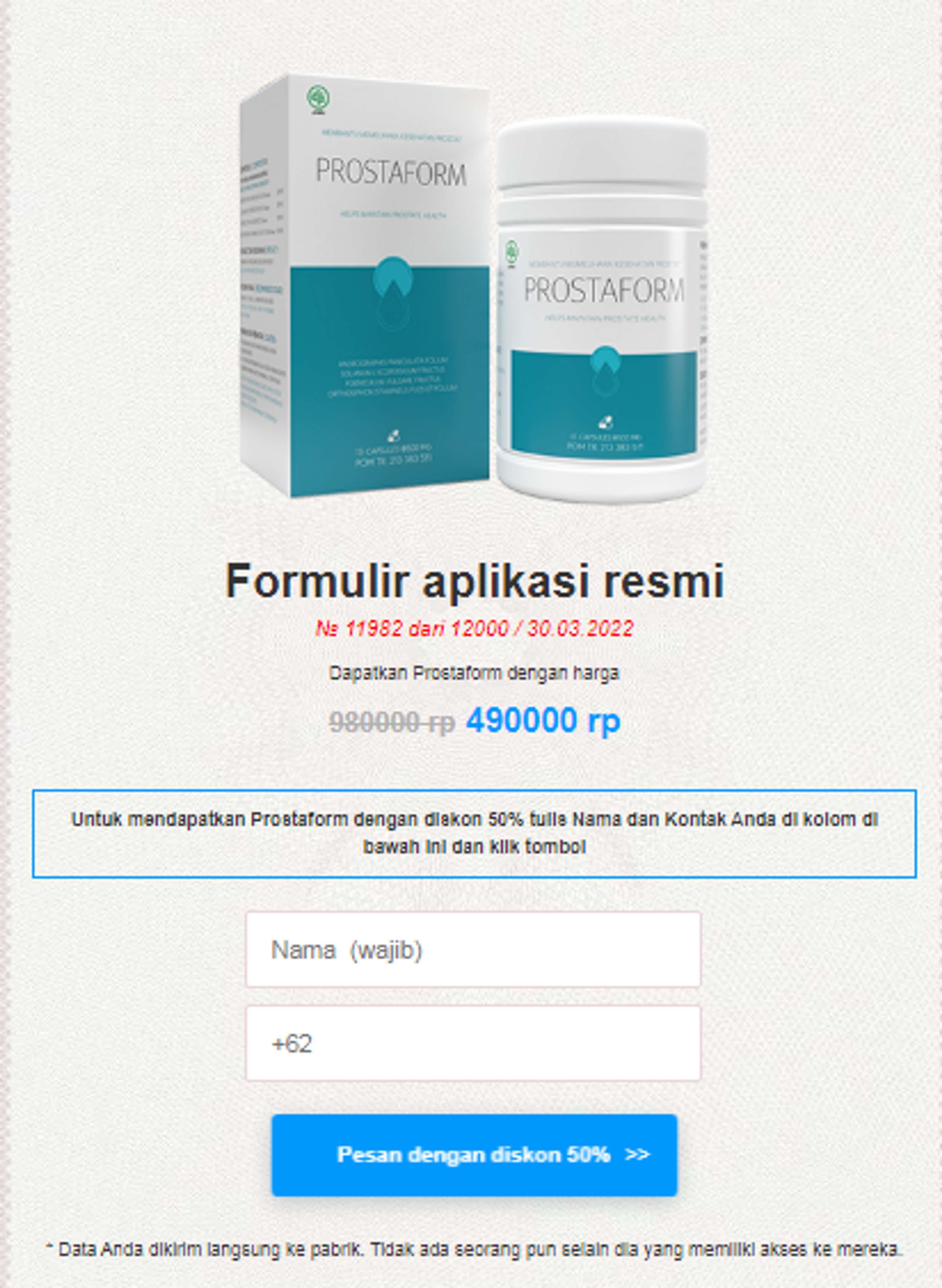 Prostaform-ulasan-harga-membeli-kapsul-manfaat-Dimana bisa kami beli di Indonesia by prostaformid prostaformid