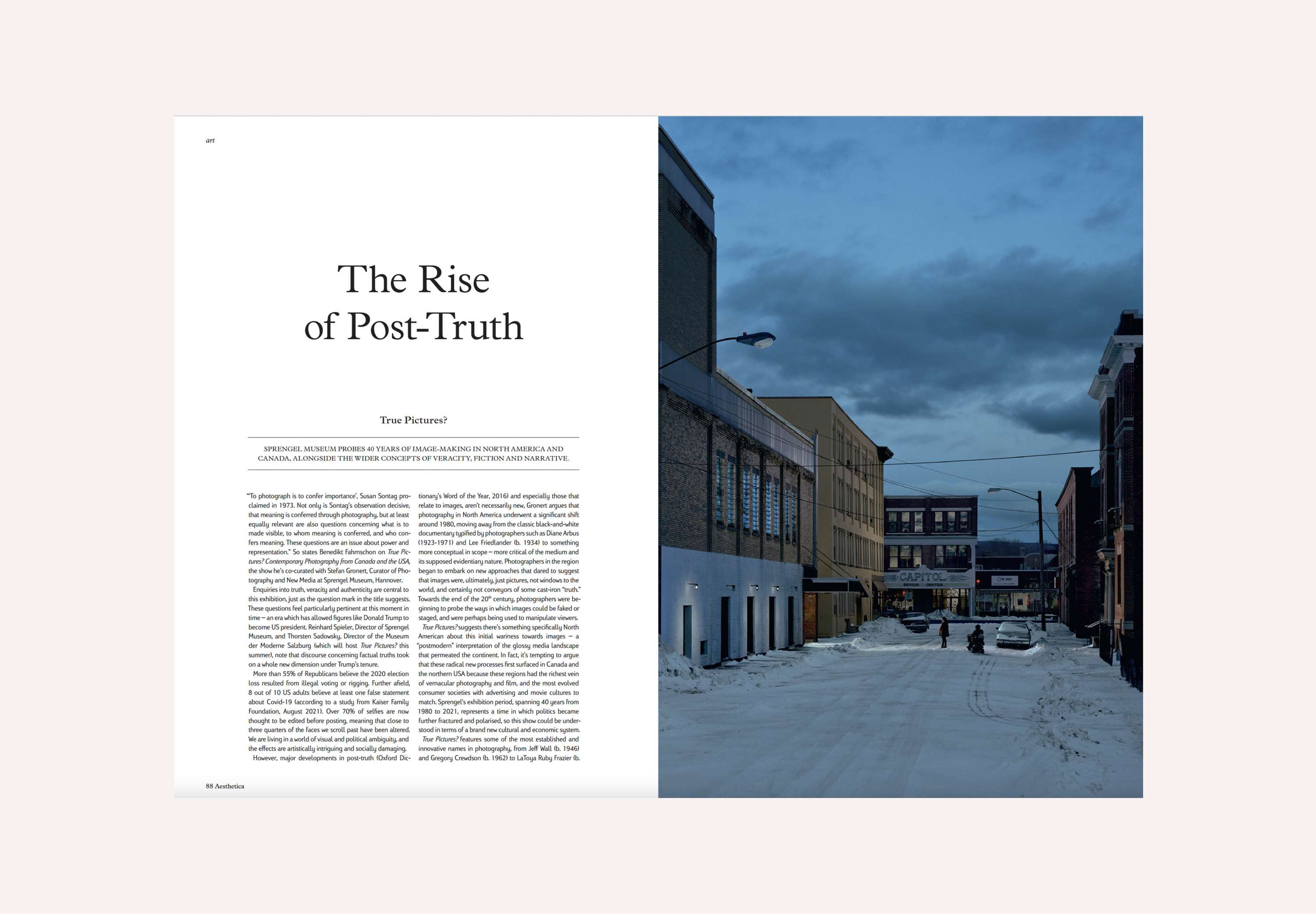 Issue 105: Points of View by Aesthetica Magazine