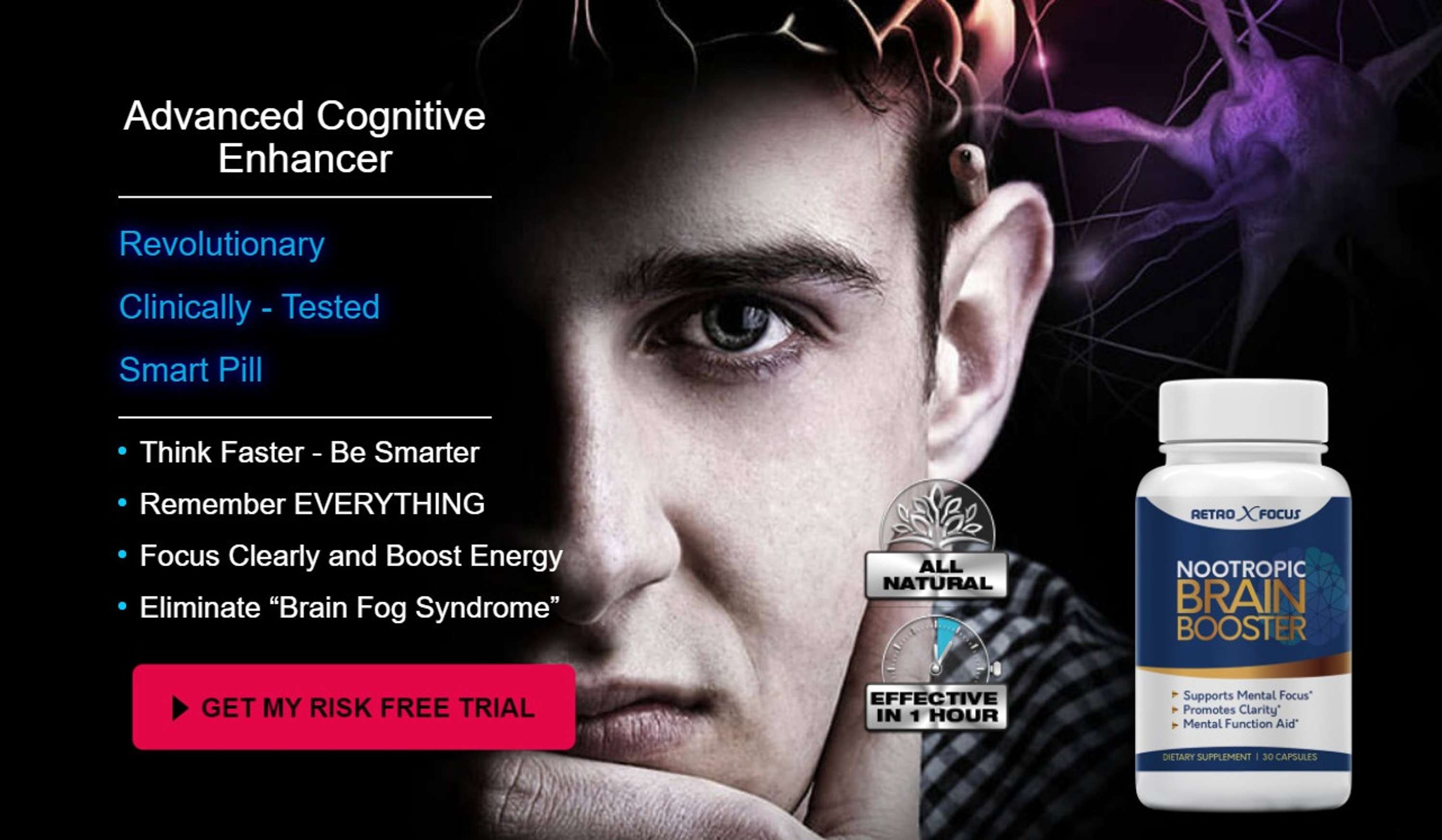 Retro X Focus Nootropic Brain Booster USA Reviews by Eagle Eye 911