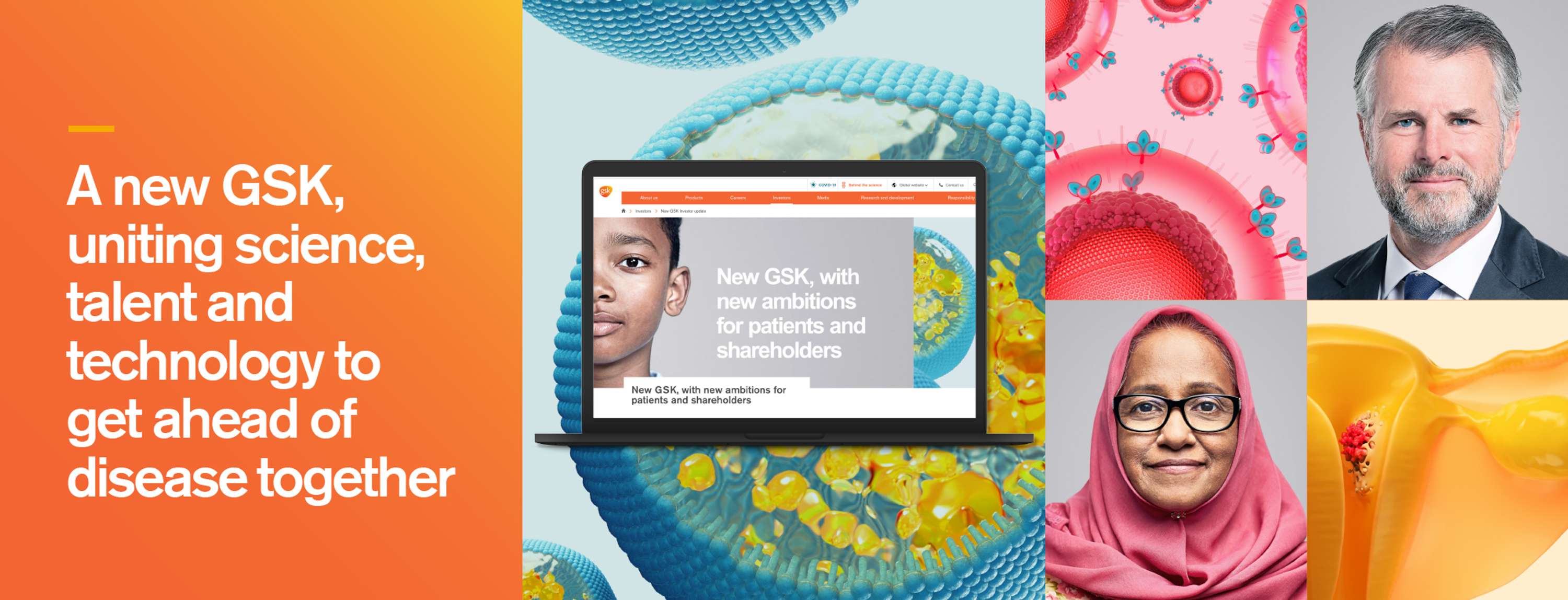 GSK | Creating an identity for a business in transition. by Conran Design Group