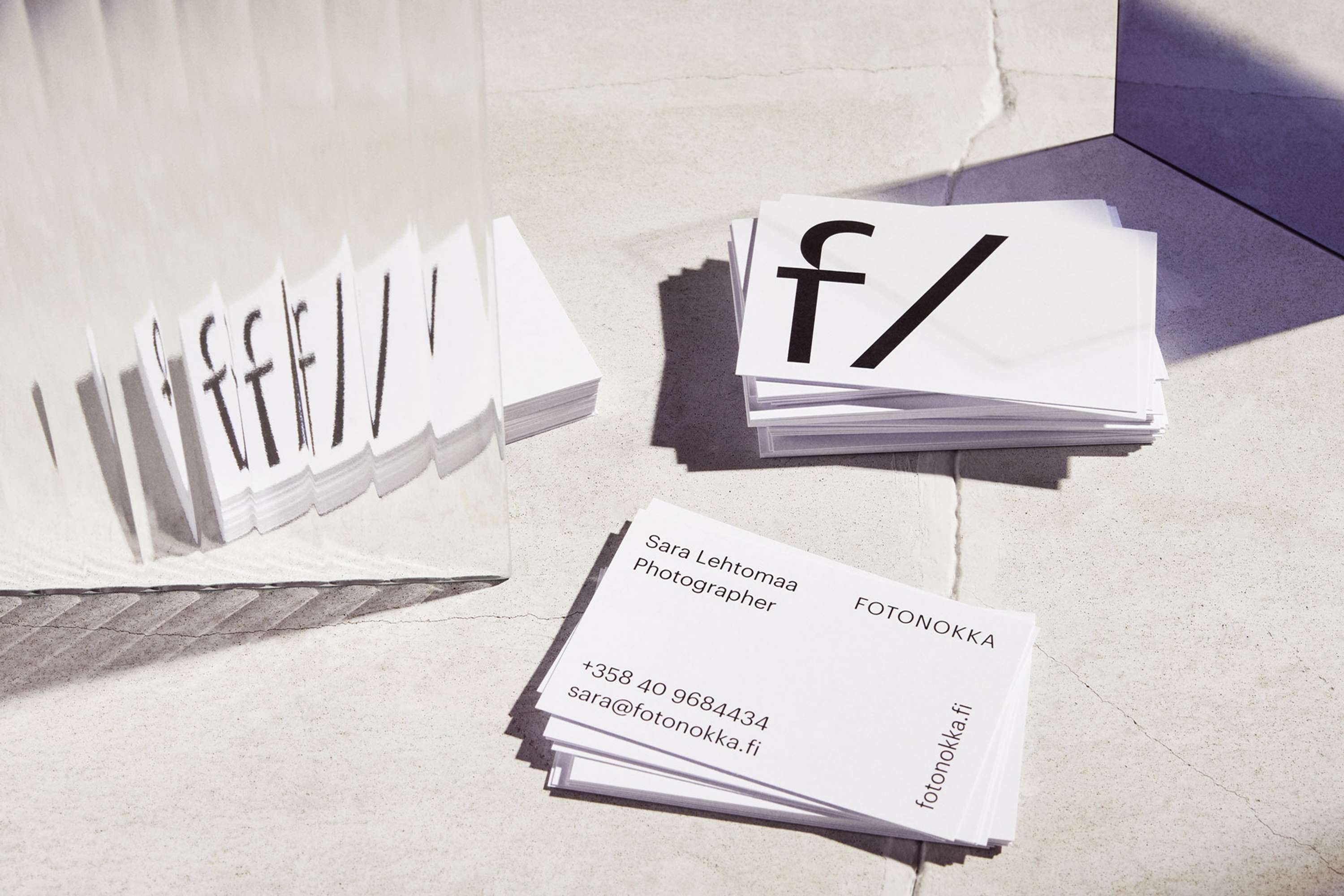 Visual Identity and Web Design for Studio Fotonokka by Sofia Pusa