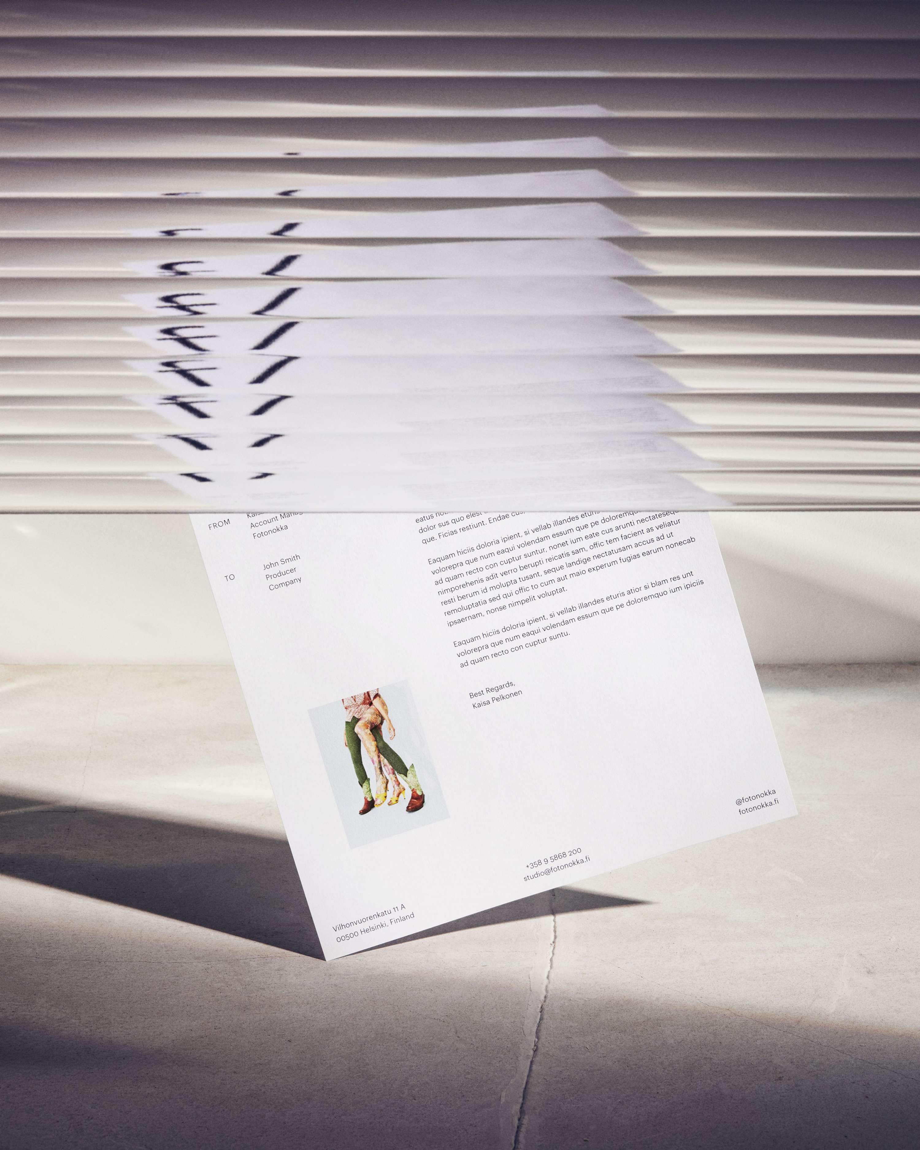 Visual Identity and Web Design for Studio Fotonokka by Sofia Pusa