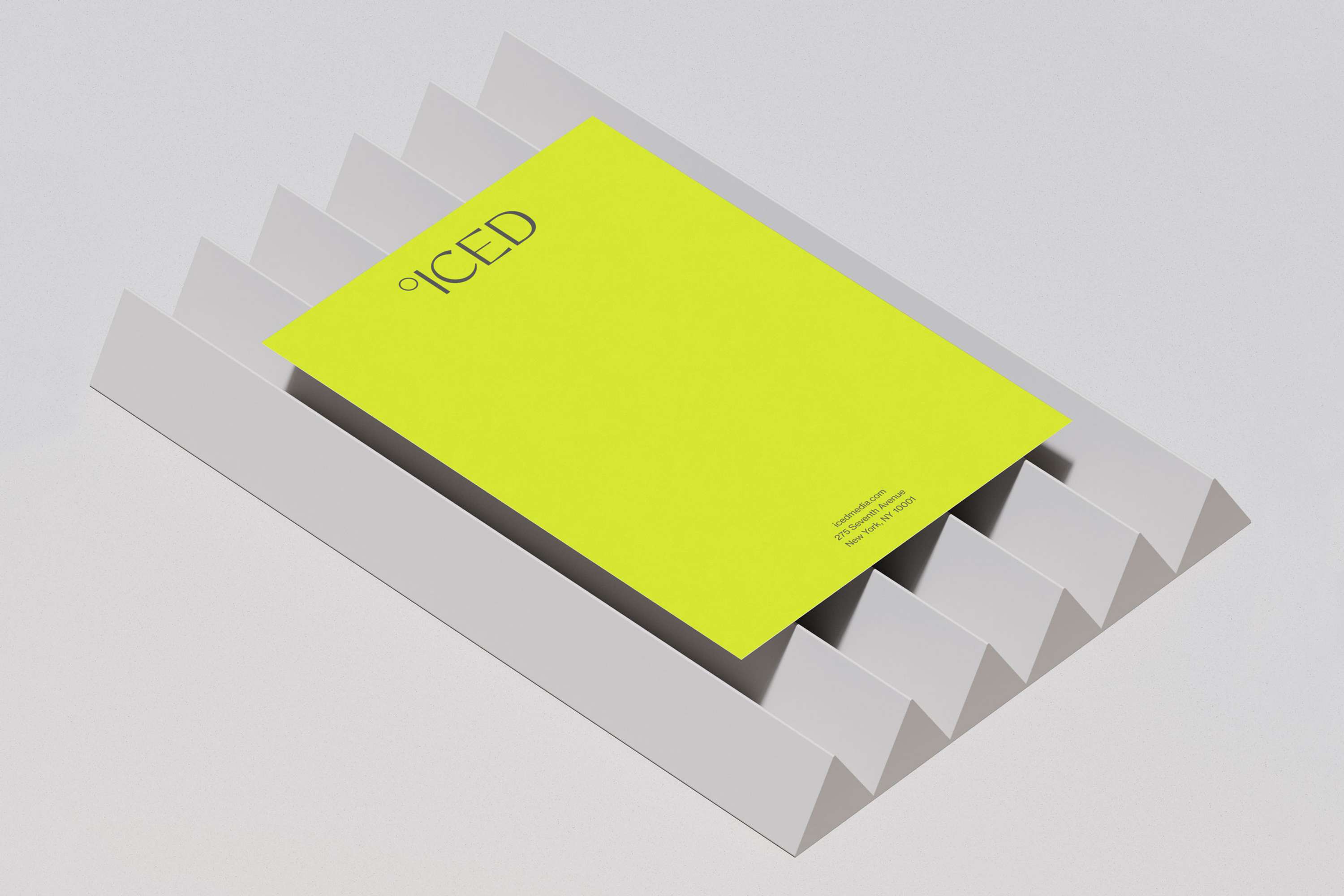 Visual Identity and Web Design for ICED Media by Sofia Pusa