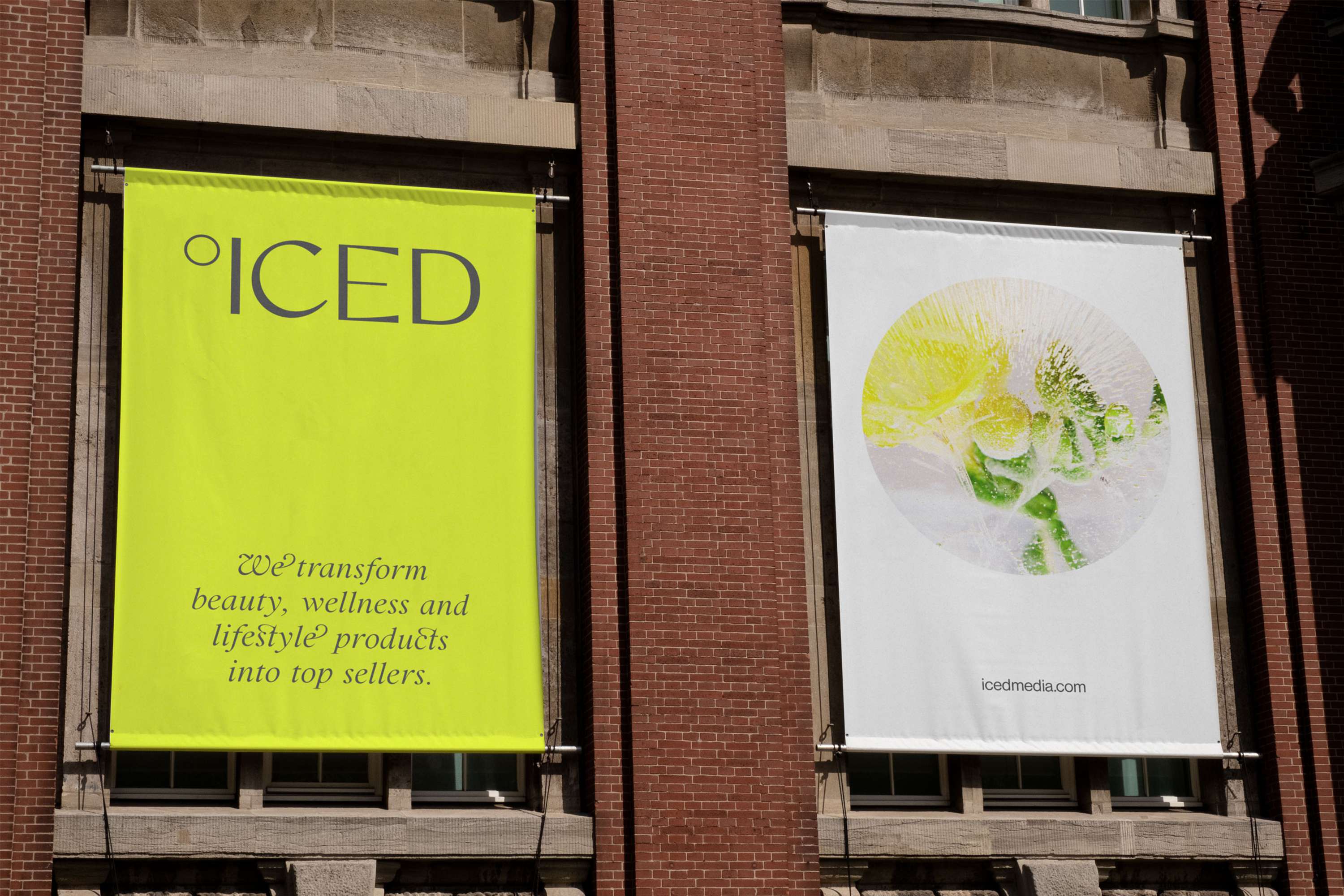 Visual Identity and Web Design for ICED Media by Sofia Pusa