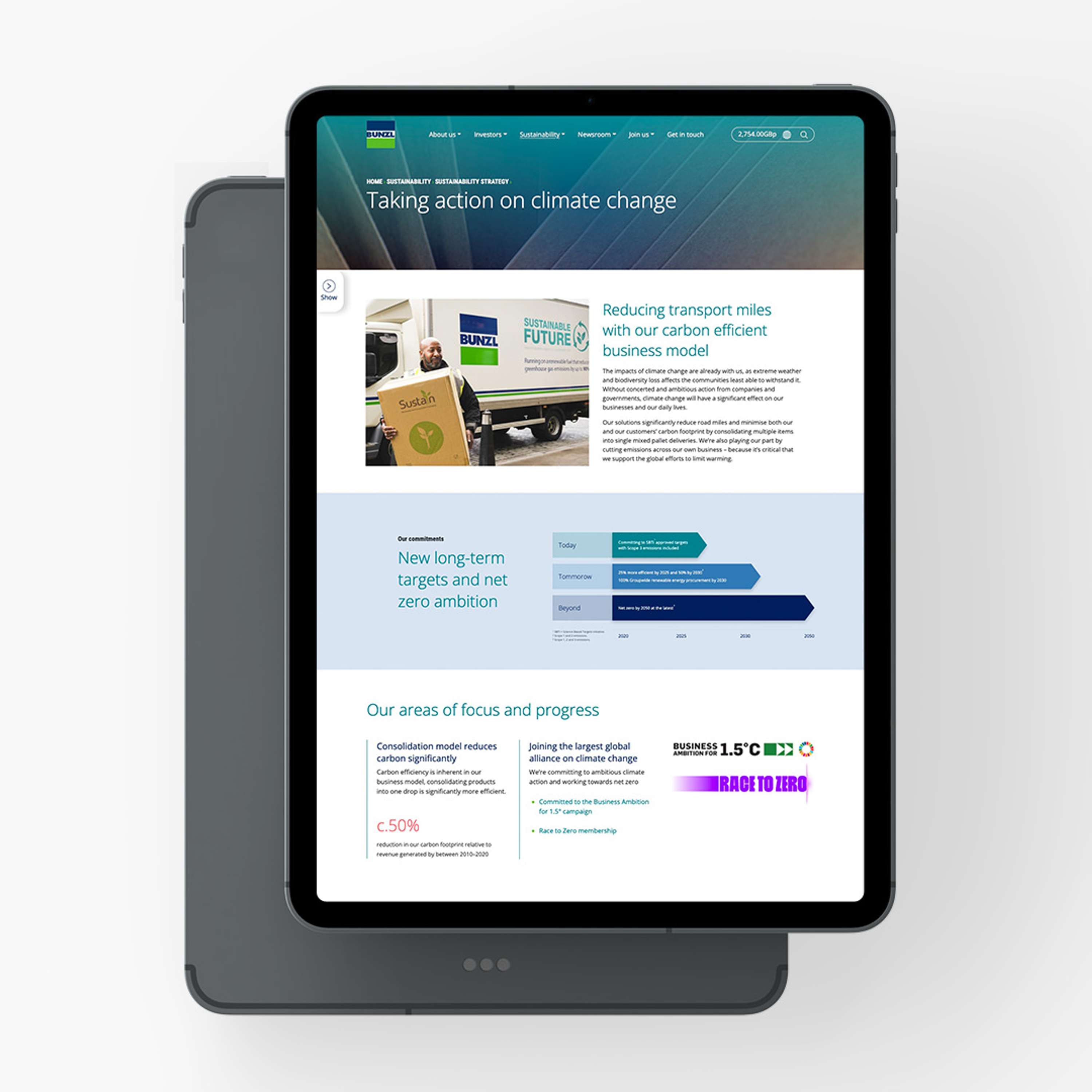 Bunzl | Remaking a dynamic online experience. by Conran Design Group
