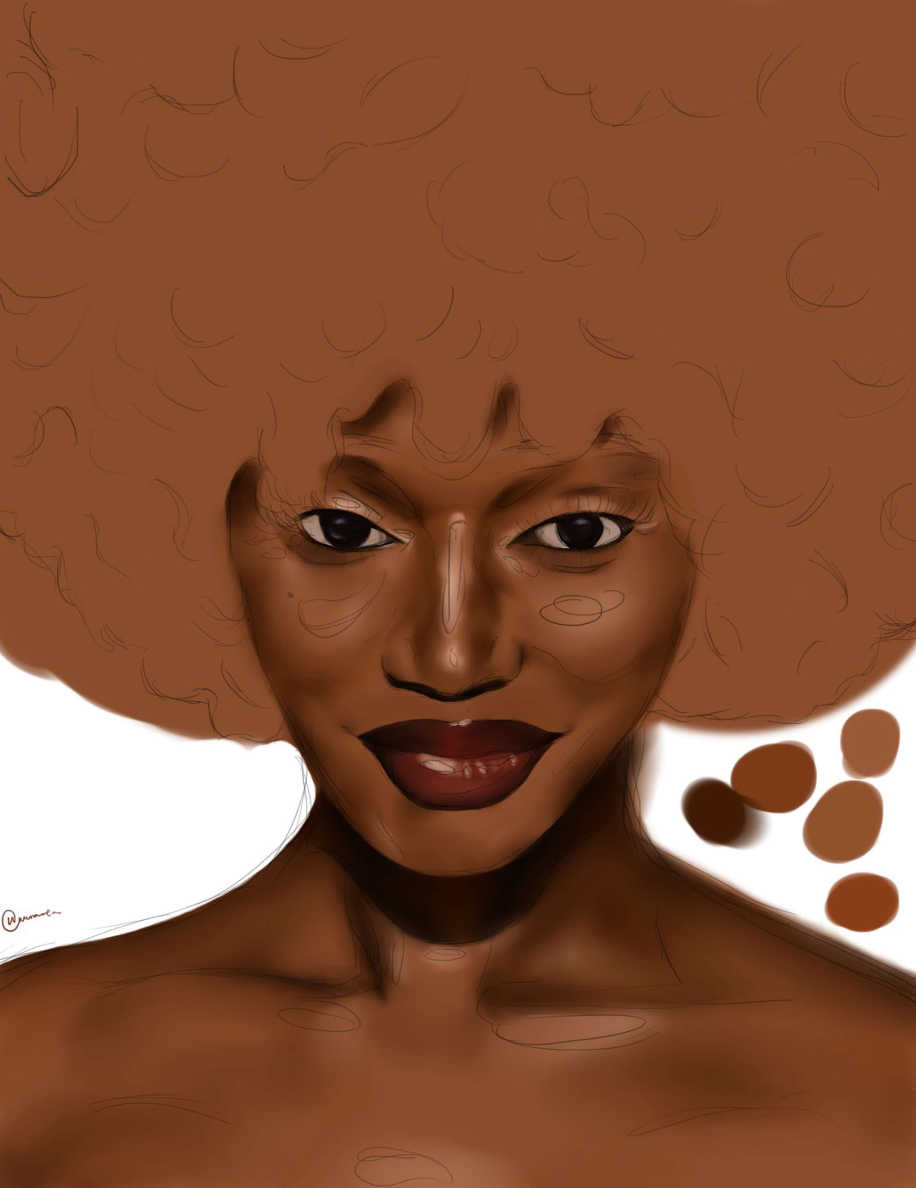 Work in progress by Wuraola Ogunmowo