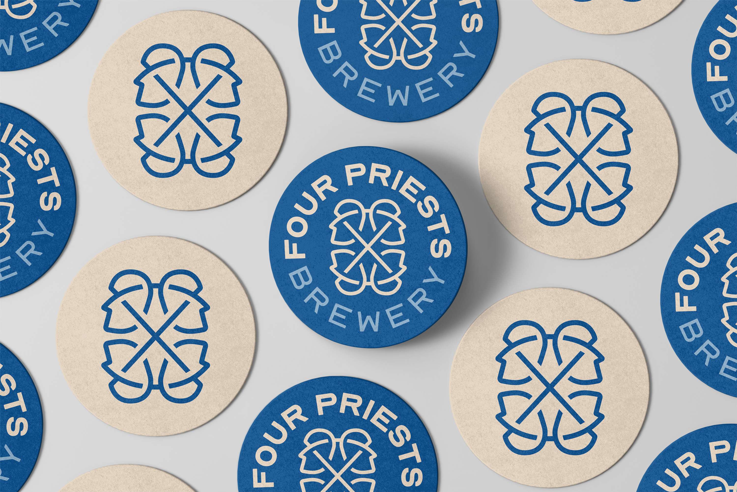 Four Priests Brewery Visual Branding by Livia Lucie