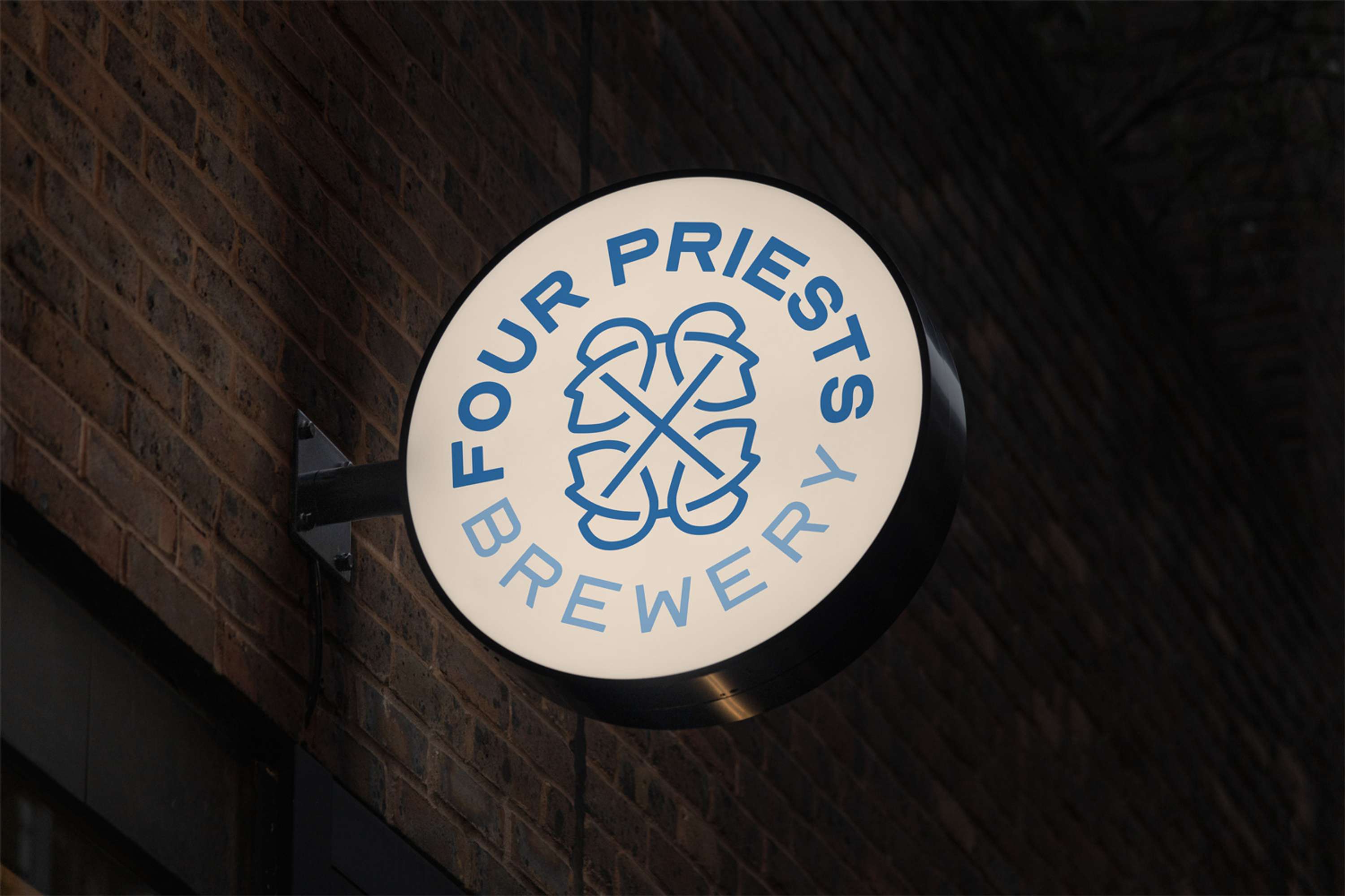 Four Priests Brewery Visual Branding by Livia Lucie