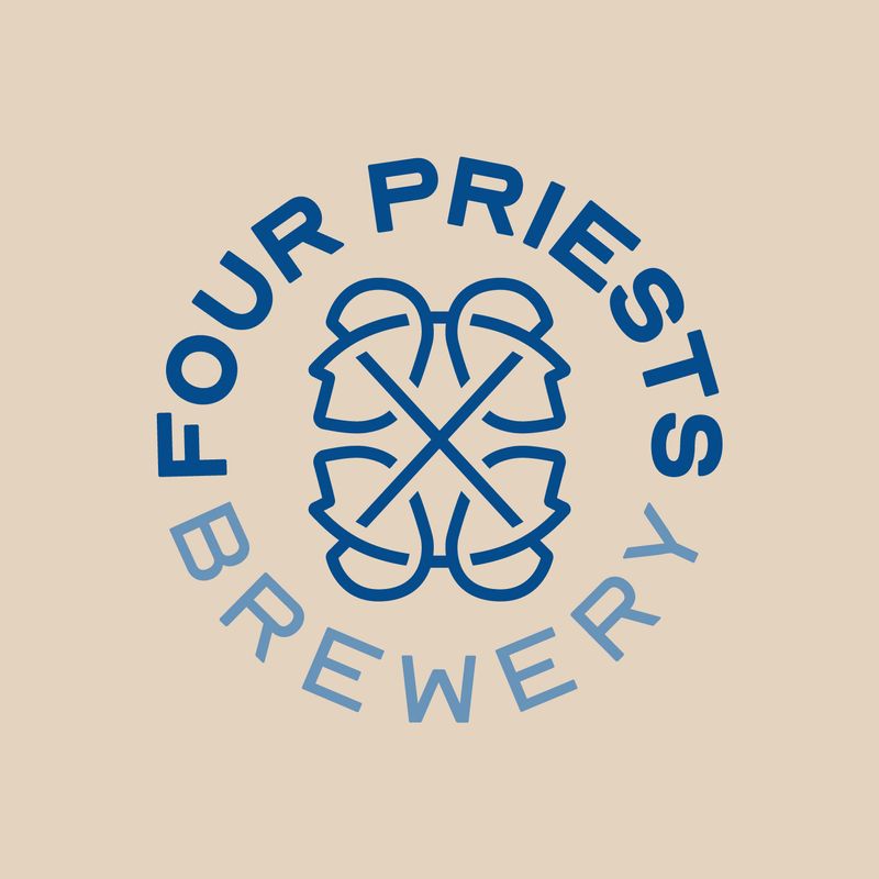Four Priests Brewery Visual Branding by Livia Lucie