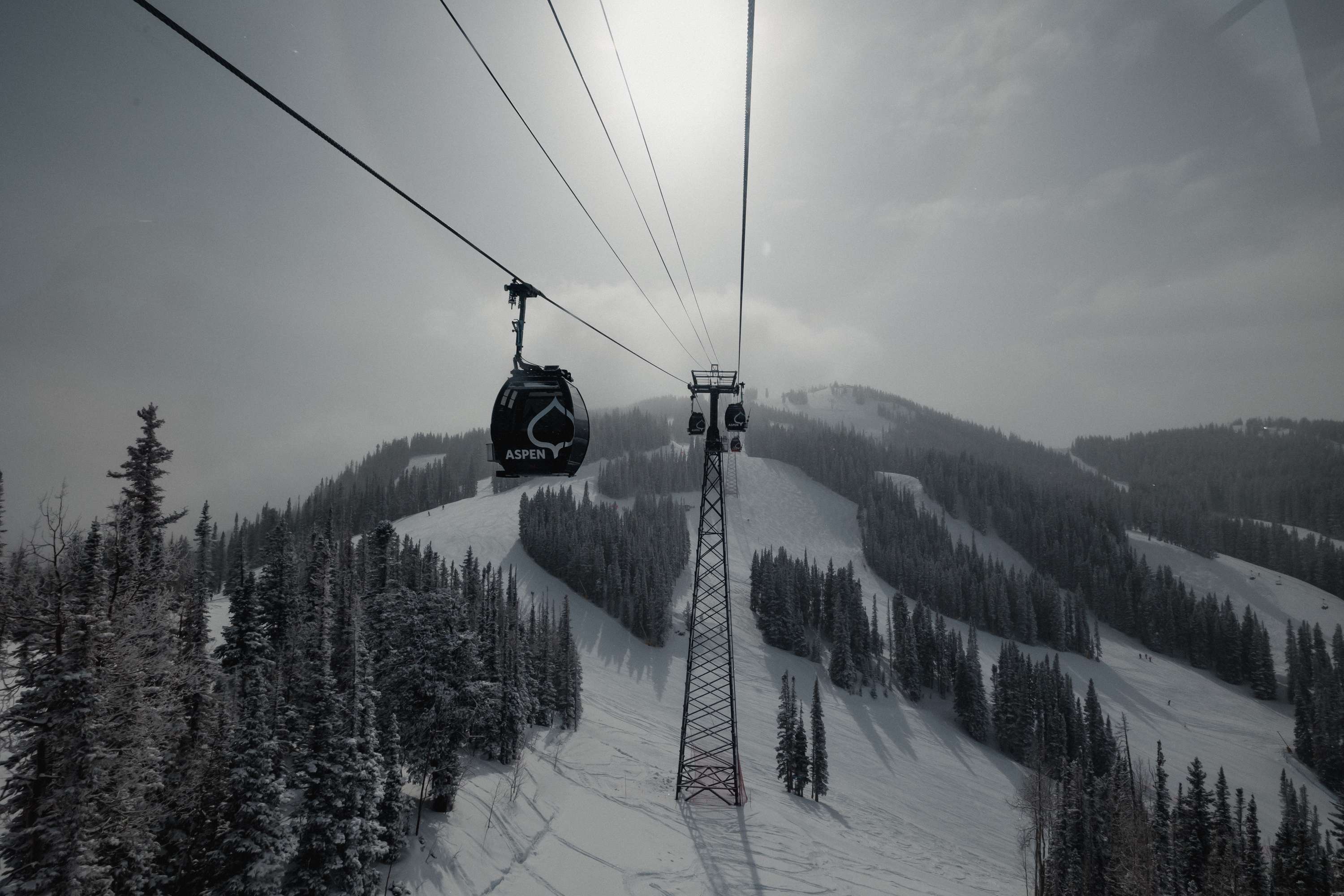 Mr Porter On The Slopes Aspen by Josh Gabbitas