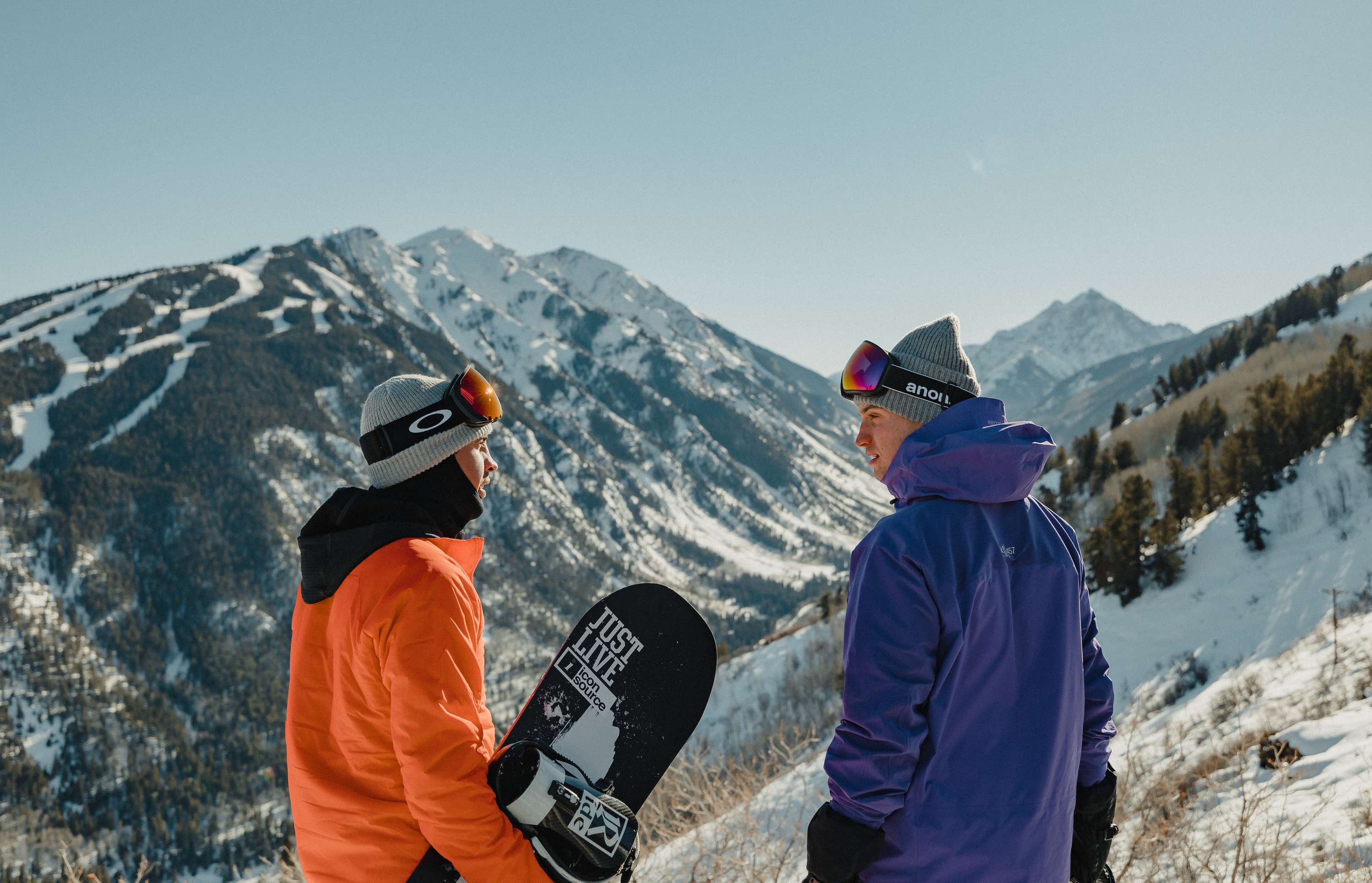 Mr Porter On The Slopes Aspen by Josh Gabbitas