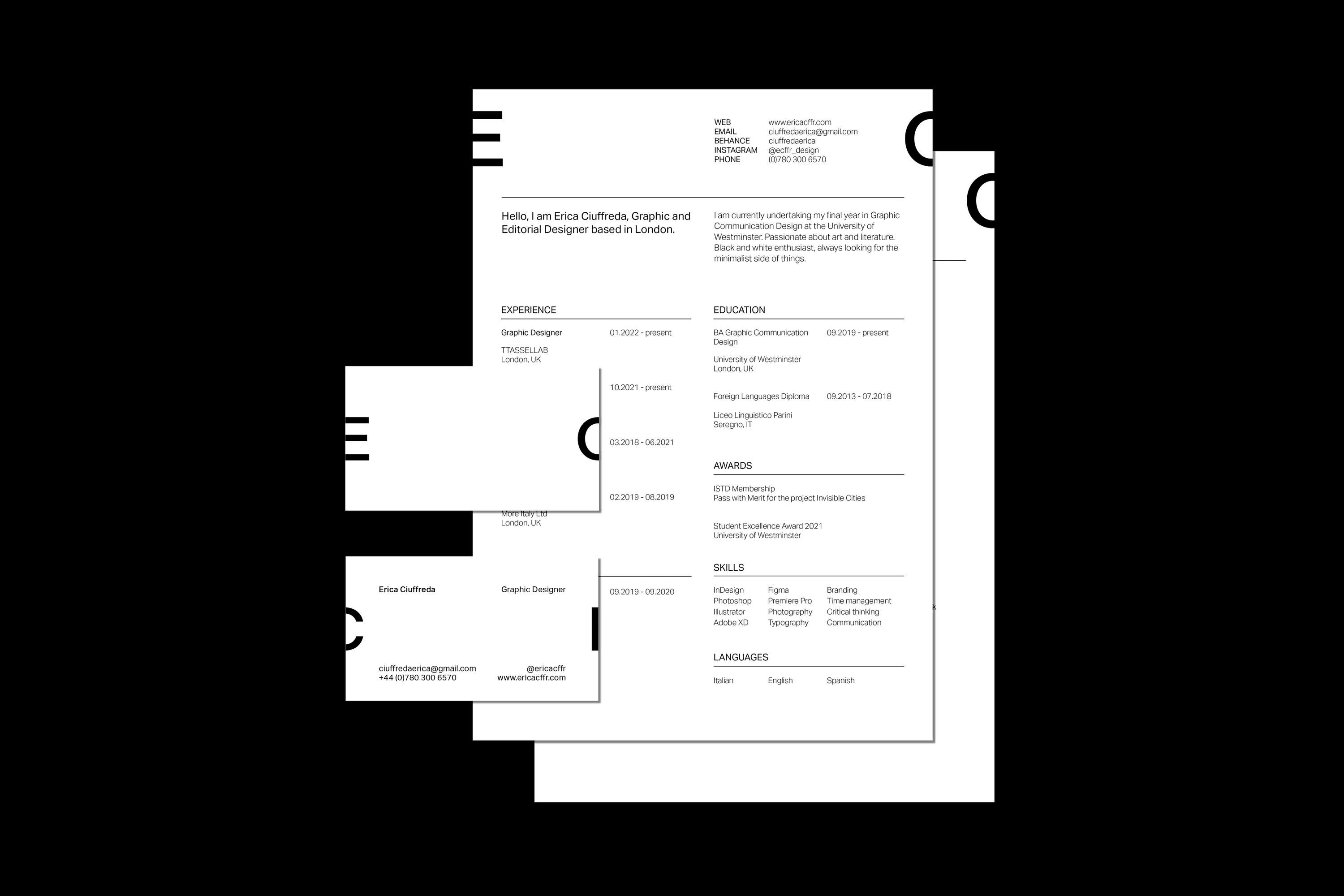 Personal Identity 2022 by Erica Ciuffreda