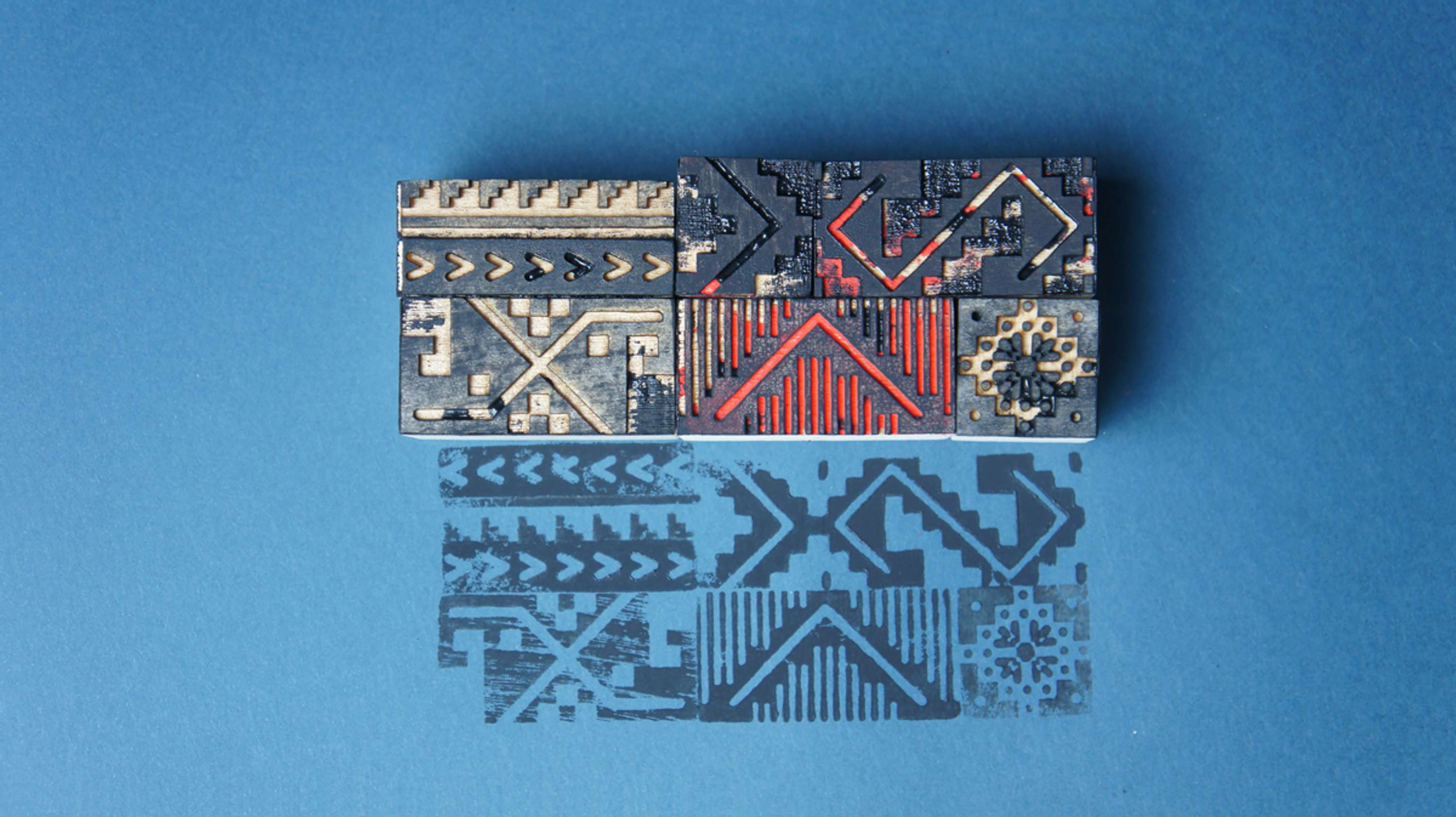 Block printing kit – a prototype. by Gergana Stankova