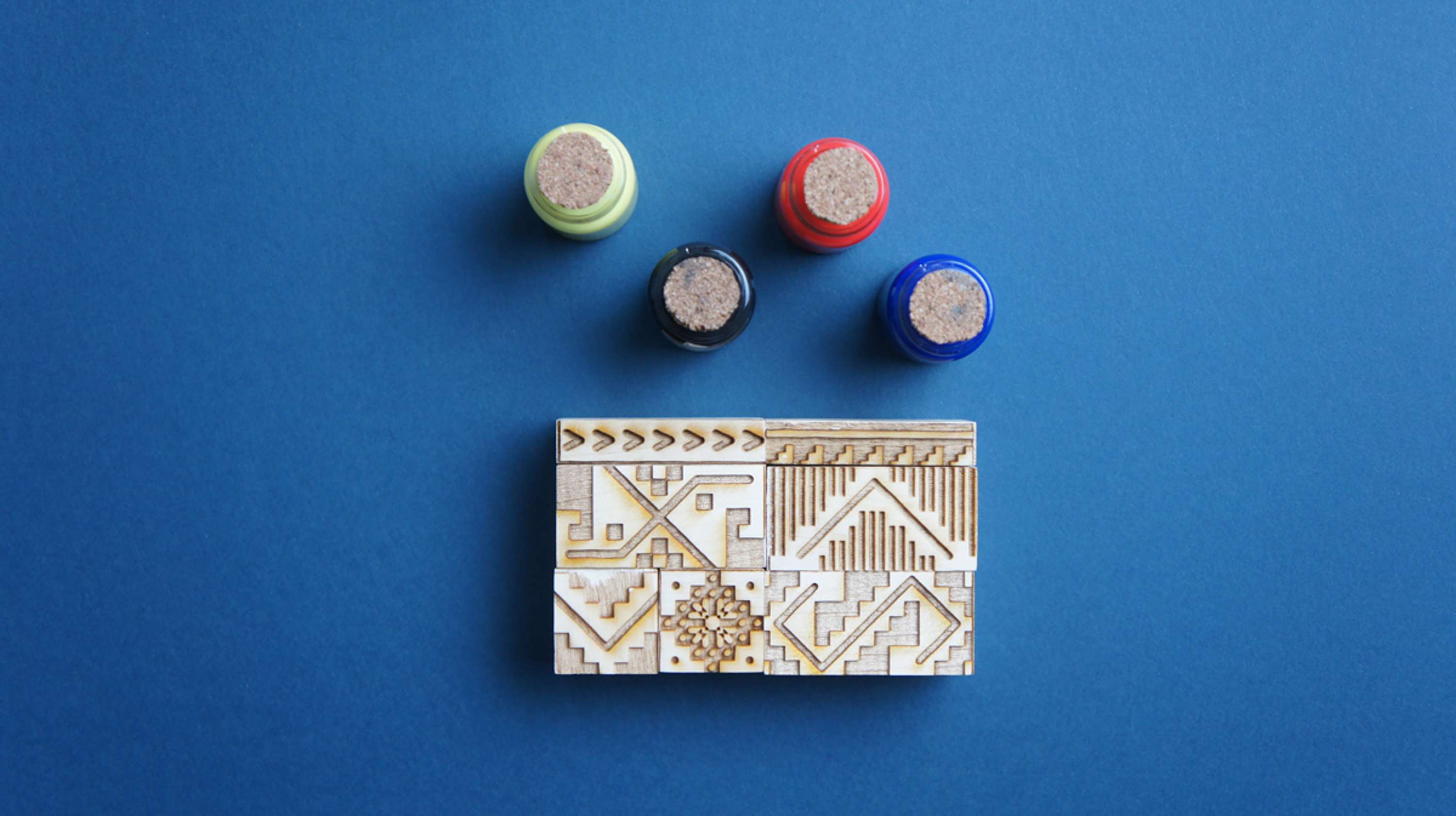 Block printing kit – a prototype. by Gergana Stankova