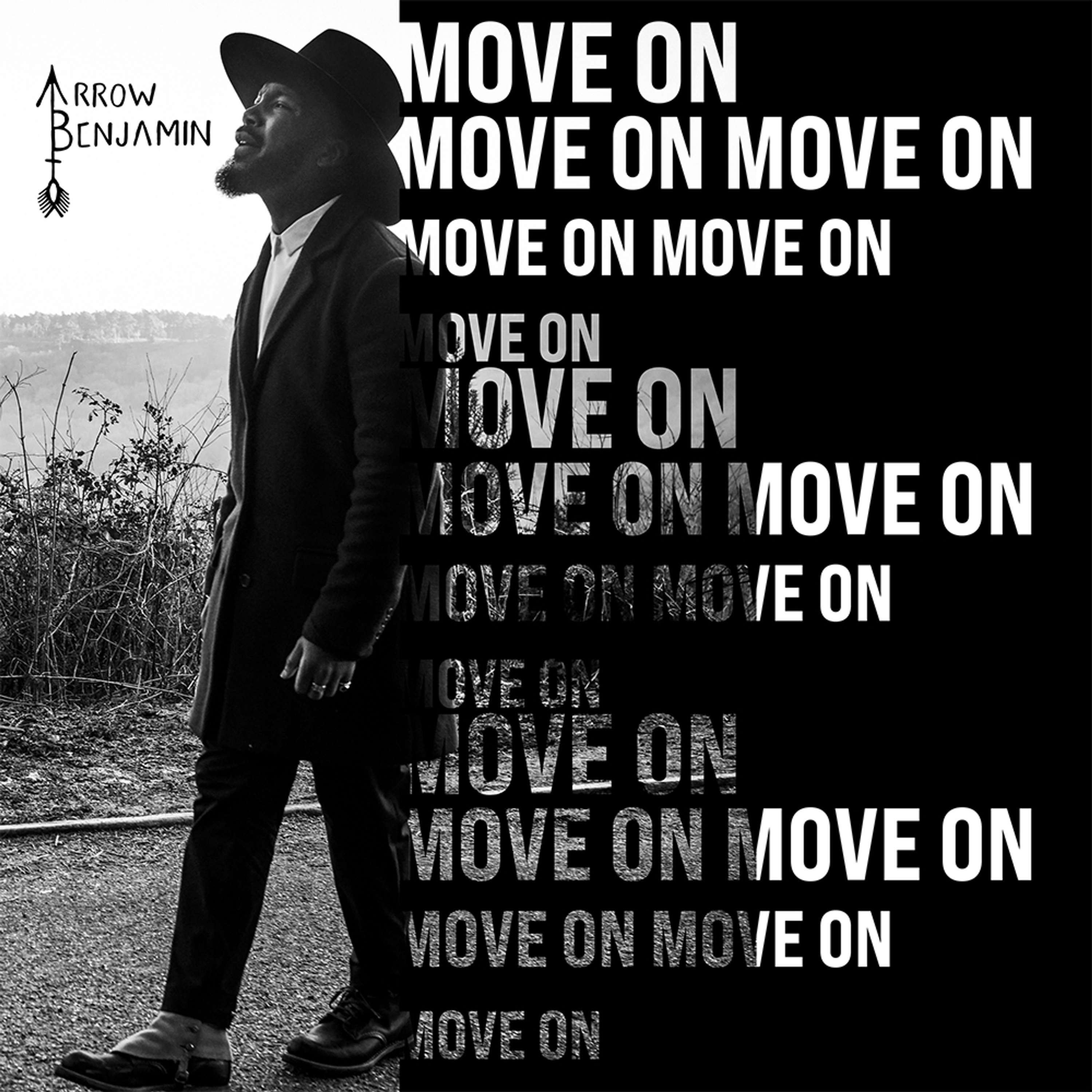 Art Cover for Arrow Benjamin single "Move On" by Steve Kalinda