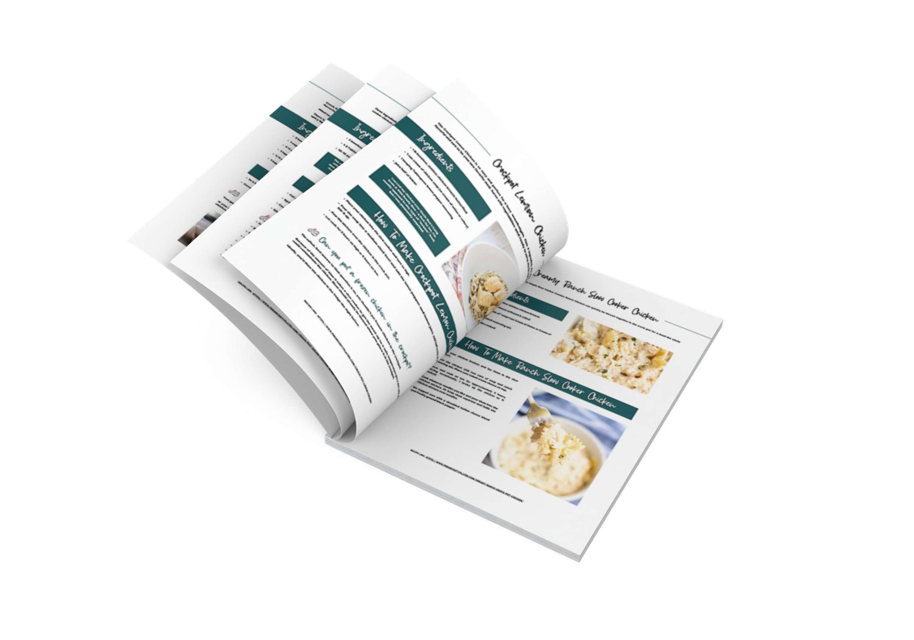 E-Book Cookbook Design For a Food Blogger by Andjela Jovanovic