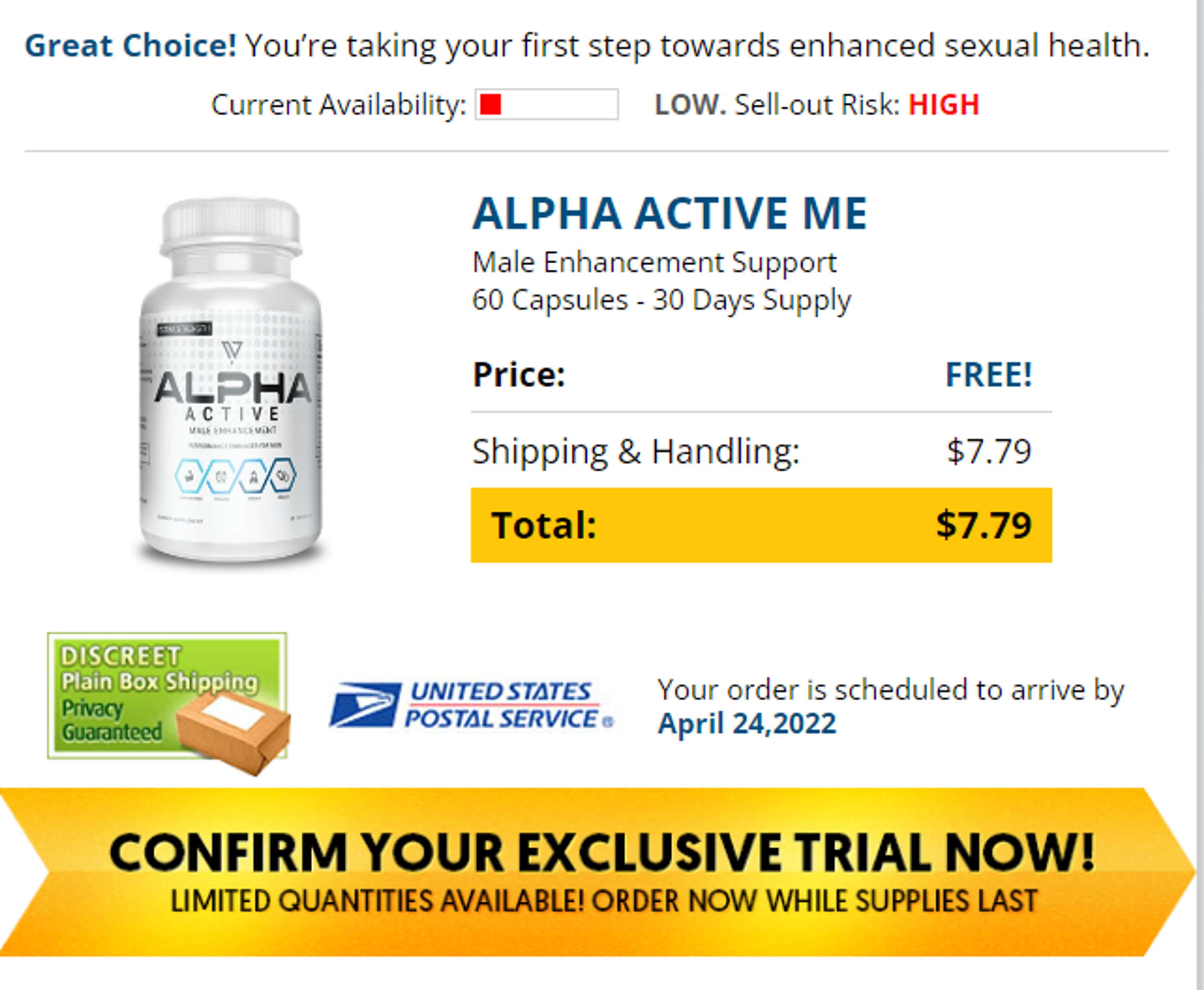 Alpha Active Male Enhancement 2022 by Alpha Active Male Enhancement