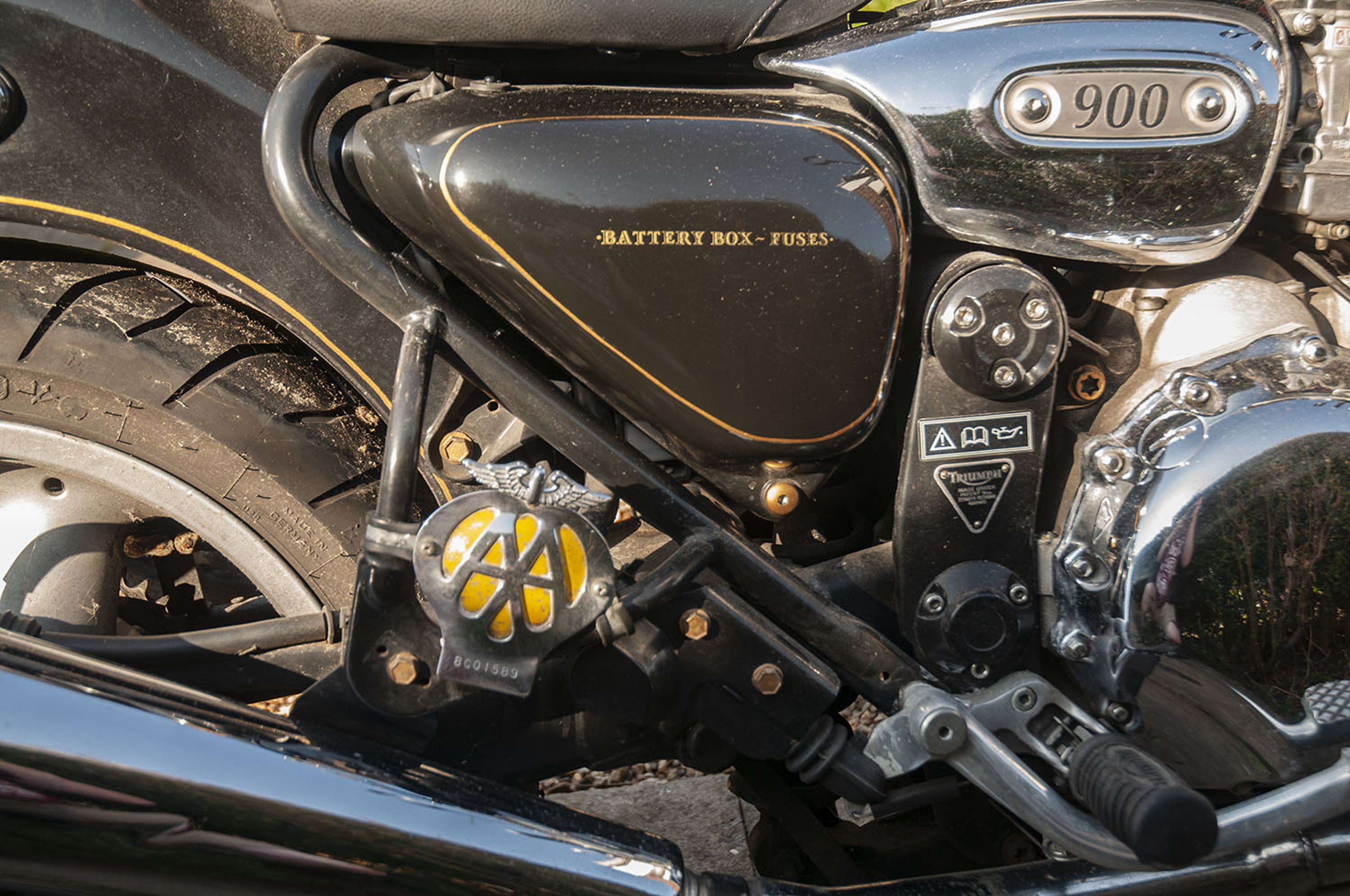 Triumph 1998 Adventurer Custom Paint Job w/modifications by Ben Skipper