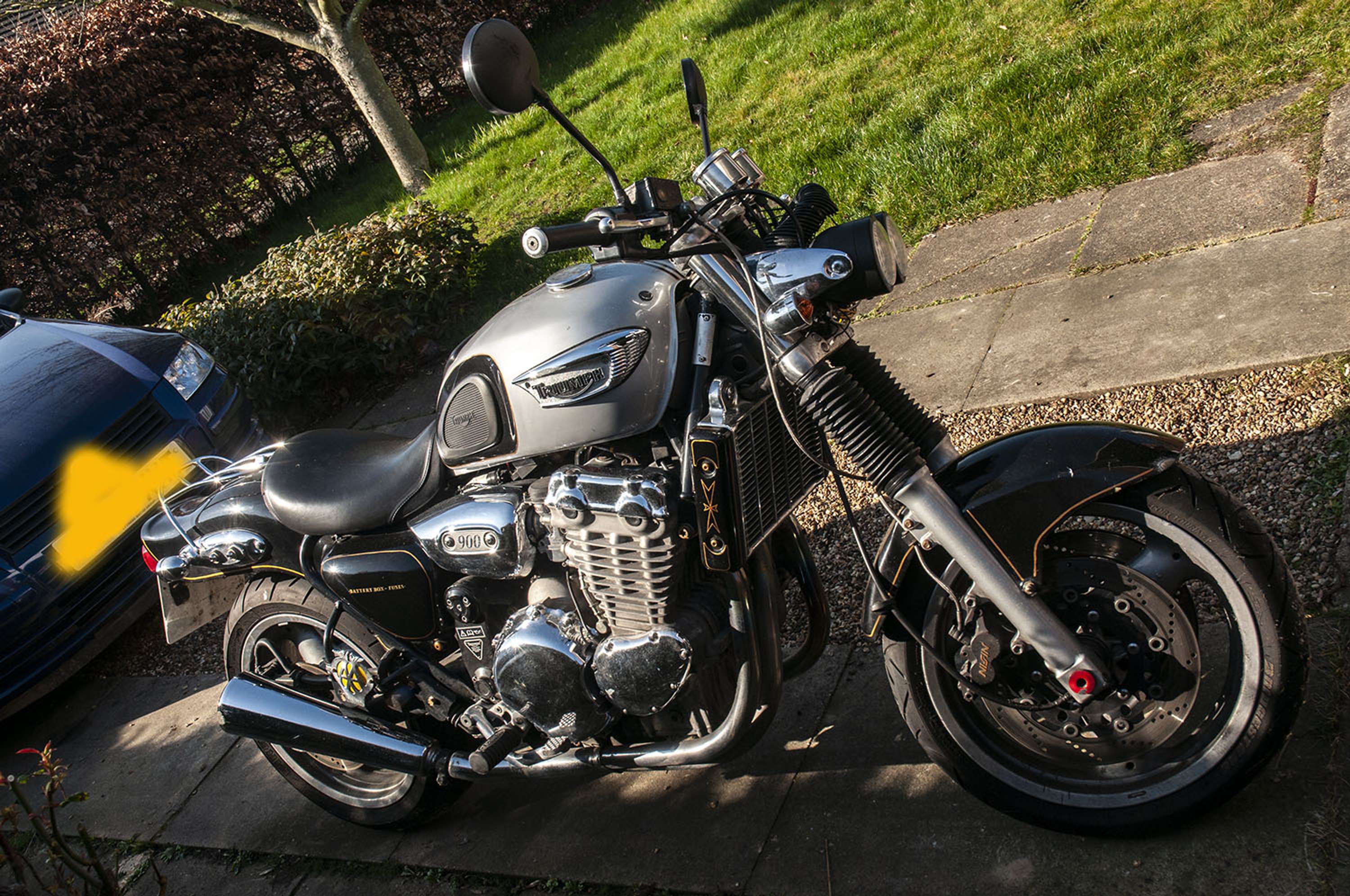 Triumph 1998 Adventurer Custom Paint Job w/modifications by Ben Skipper