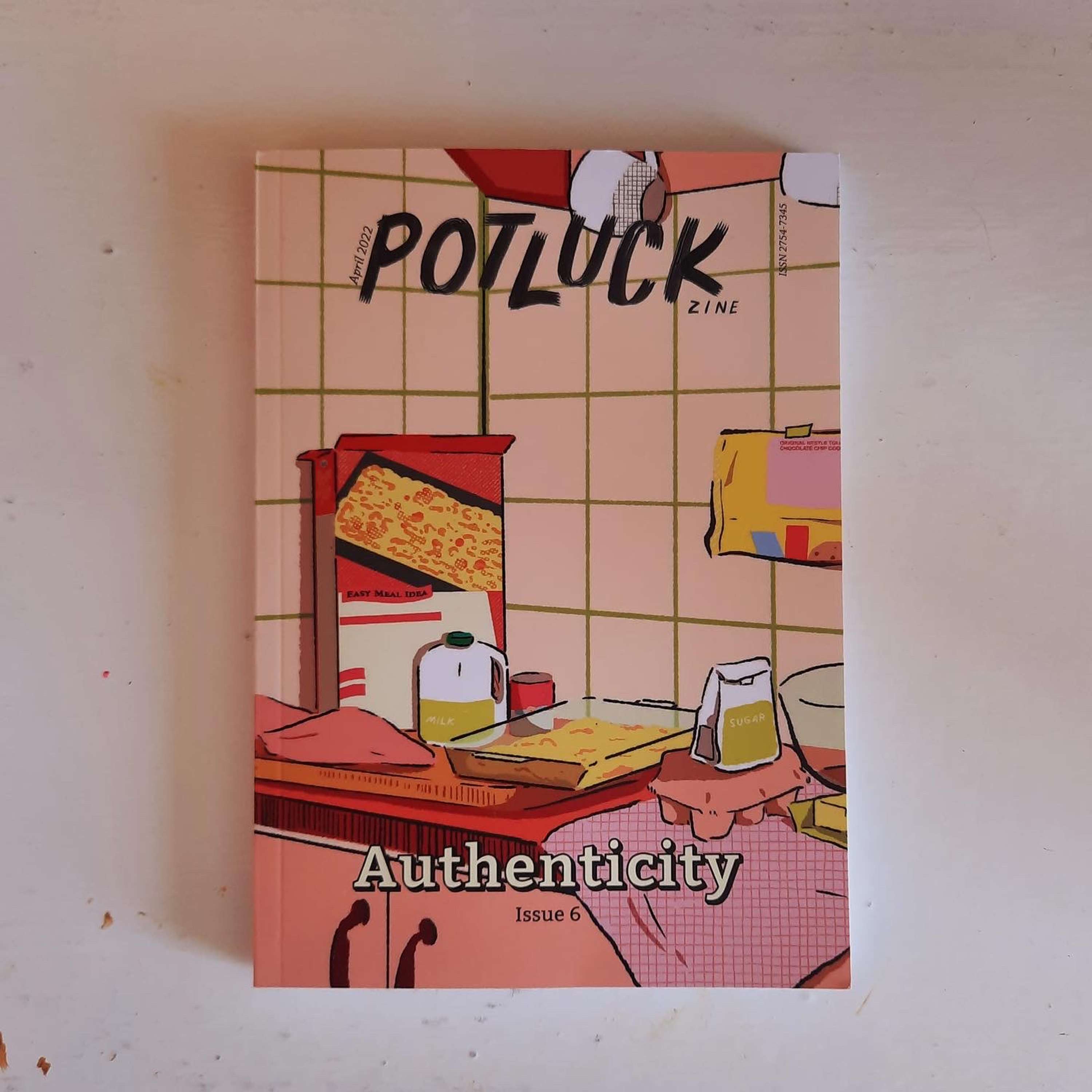 Potluck Zine- Issue 6- Currywurst by Andi Bowskill