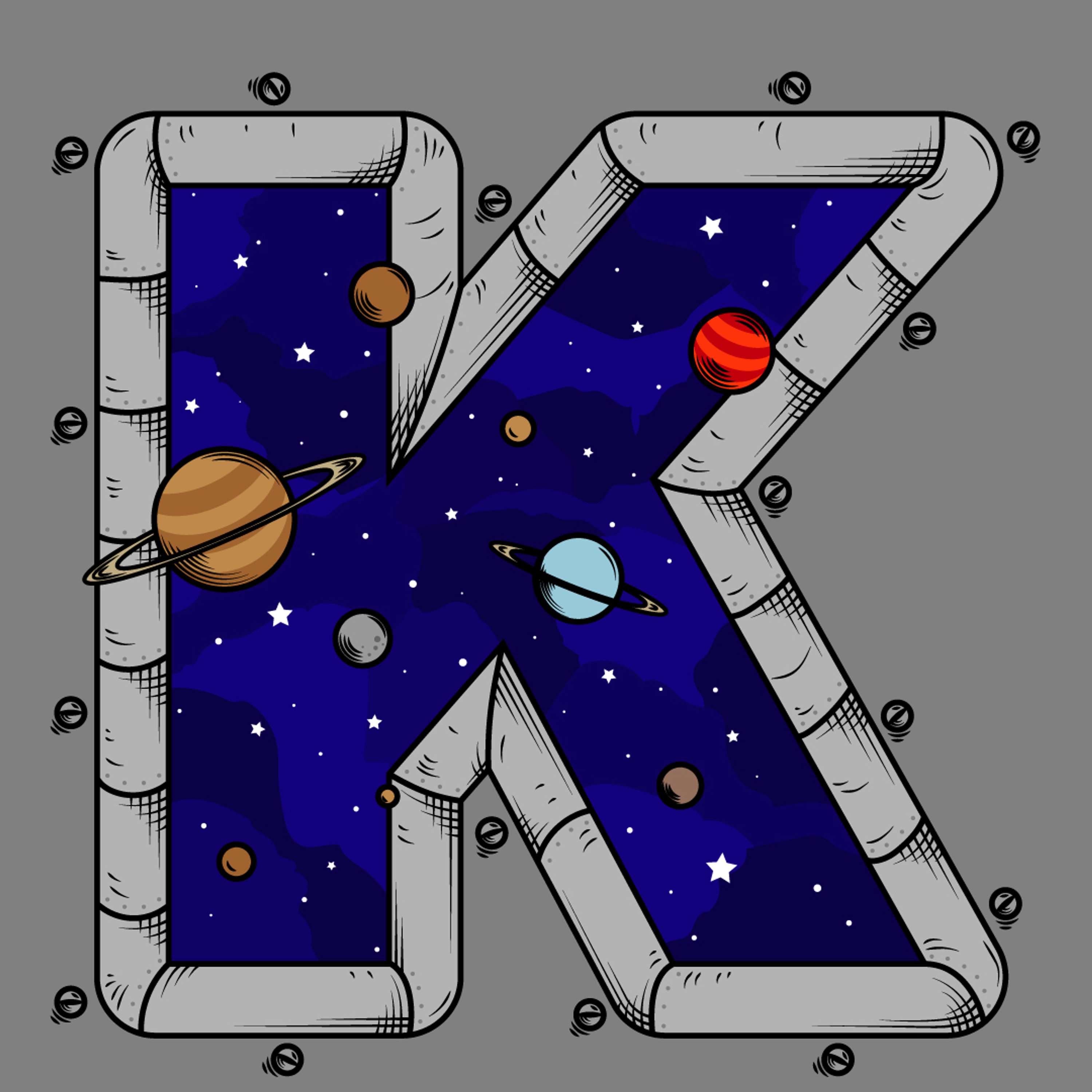 Alphabet by Robin MoonEye